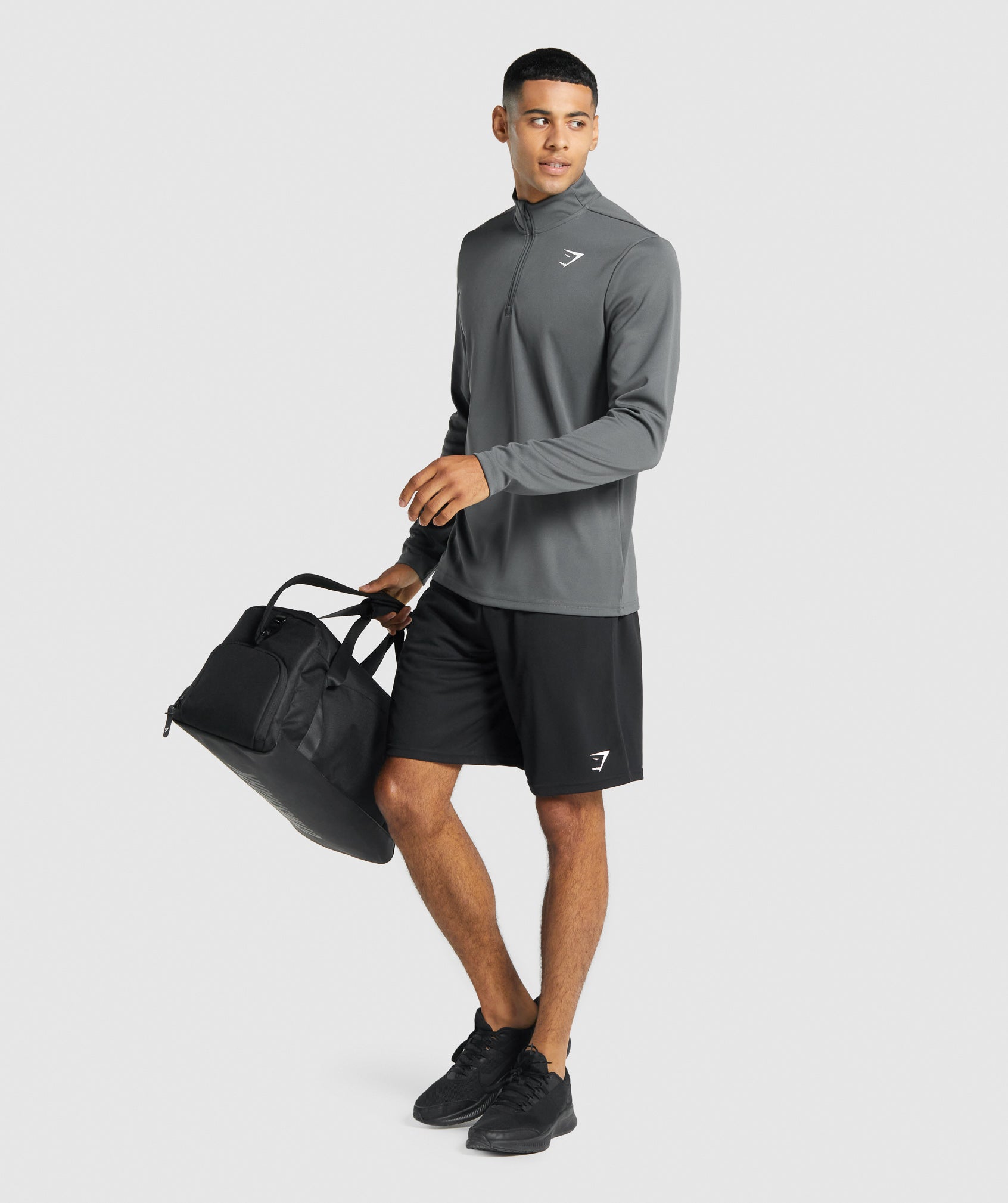 GYMSHARK Gymshark New Arrival Knit Workout Shorts - Classic Black 