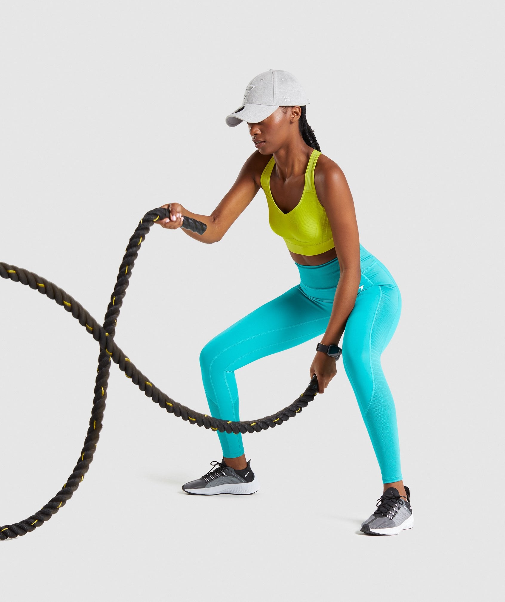 GYMSHARK Gymshark High-Impact Workout Bra for Women - Vibrant Lime Green 