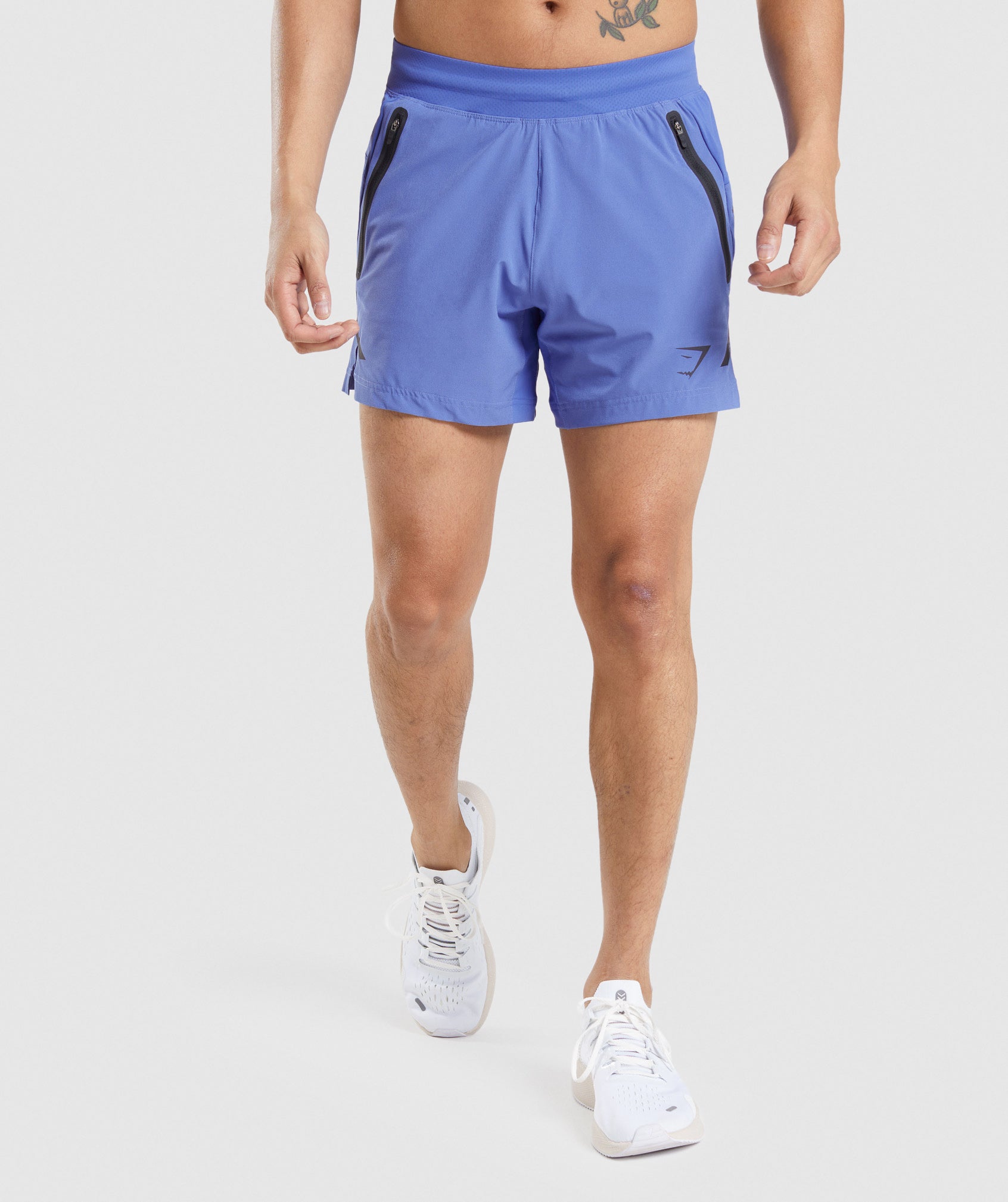 GYMSHARK Gymshark APEX - 5" Premium Training Shorts with Sweat-Wicking Tech in Court Blue