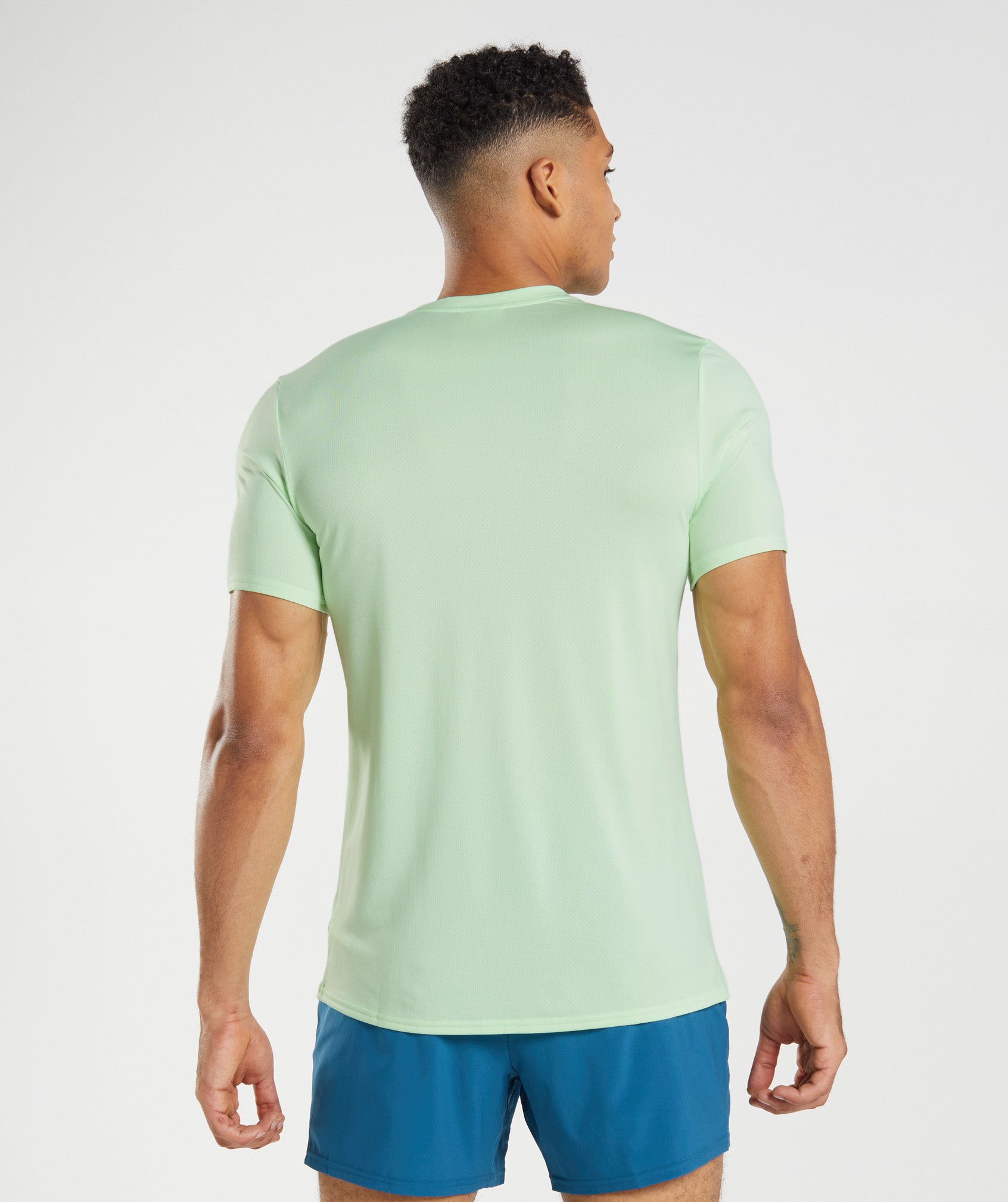 GYMSHARK GYMSHARK Performance Tee - Neon Mint Green