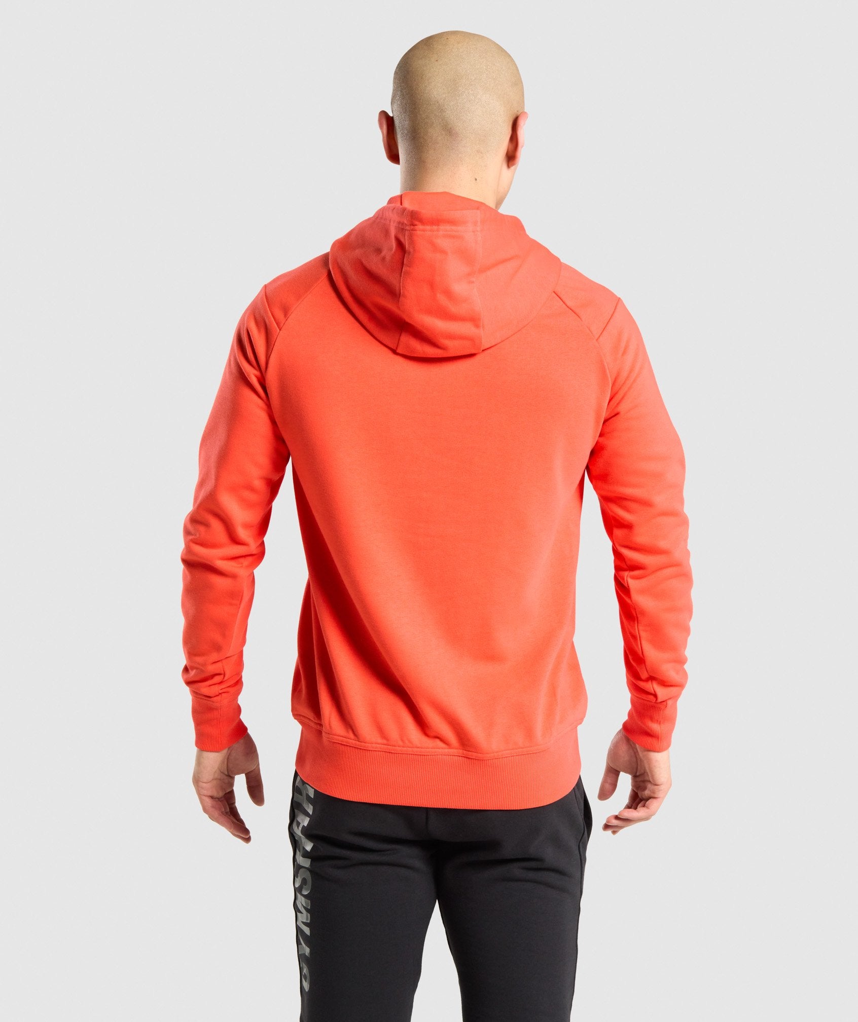 GYMSHARK Gymshark Bold Pullover Hoodie - Tangerine Camo Print, Men's Athletic Streetwear Essential