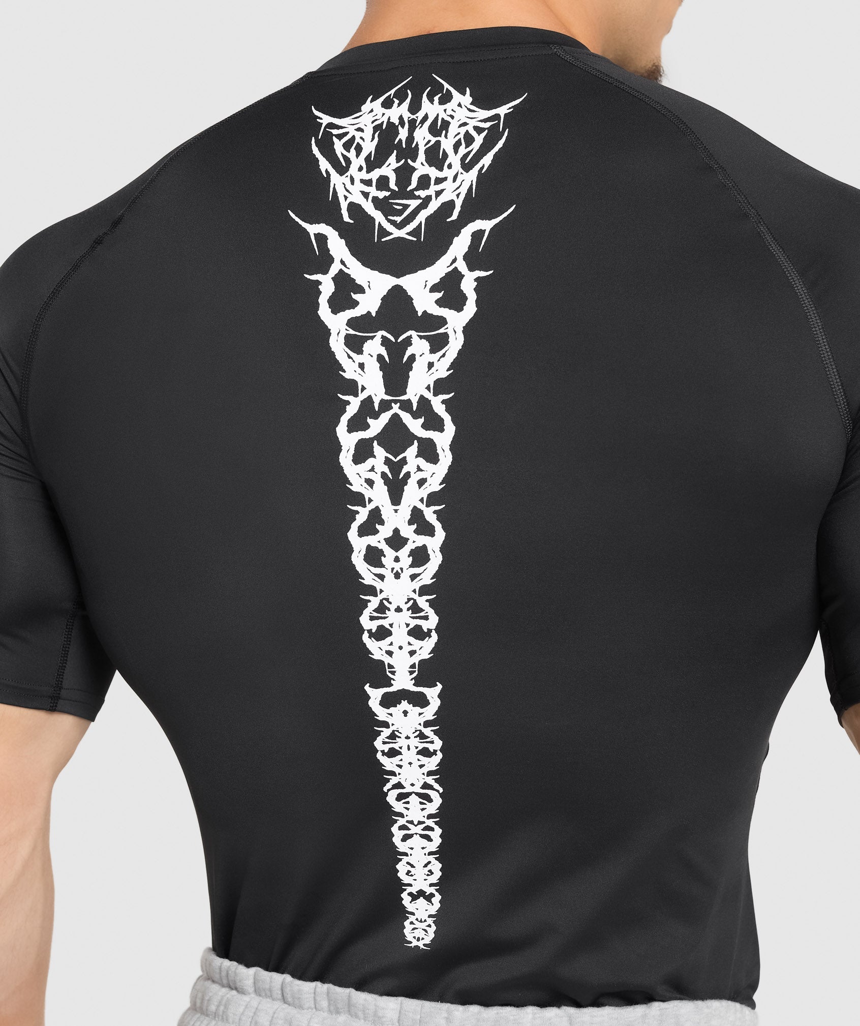GYMSHARK Gymshark Carlos x Element Ultra-Soft Performance Baselayer - Onyx Black 
