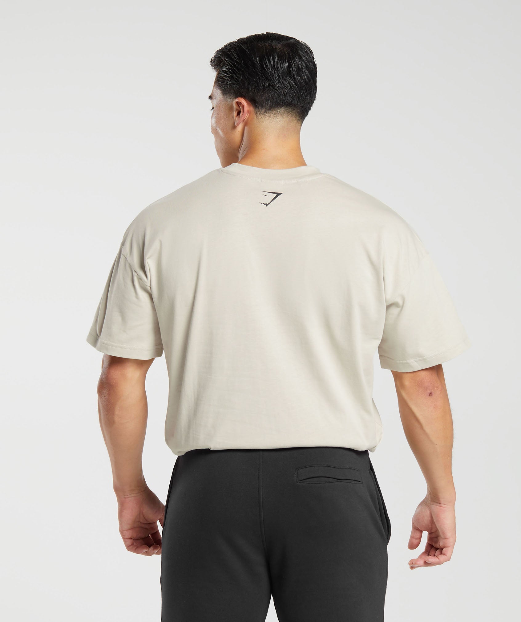 GYMSHARK Gymshark Precision-Crafted Training Tee - Stone Grey 