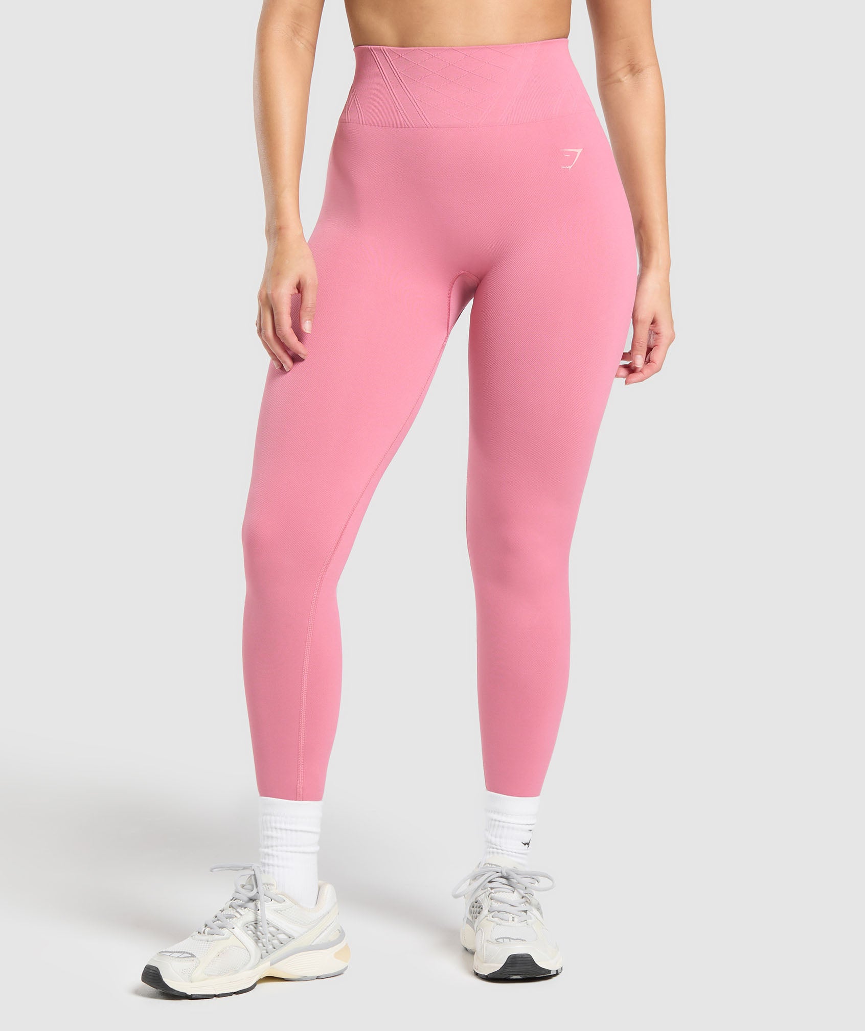 GYMSHARK Gymshark Sculpting Corset-Seamless High Waist Leggings | Sunset Blush Shade