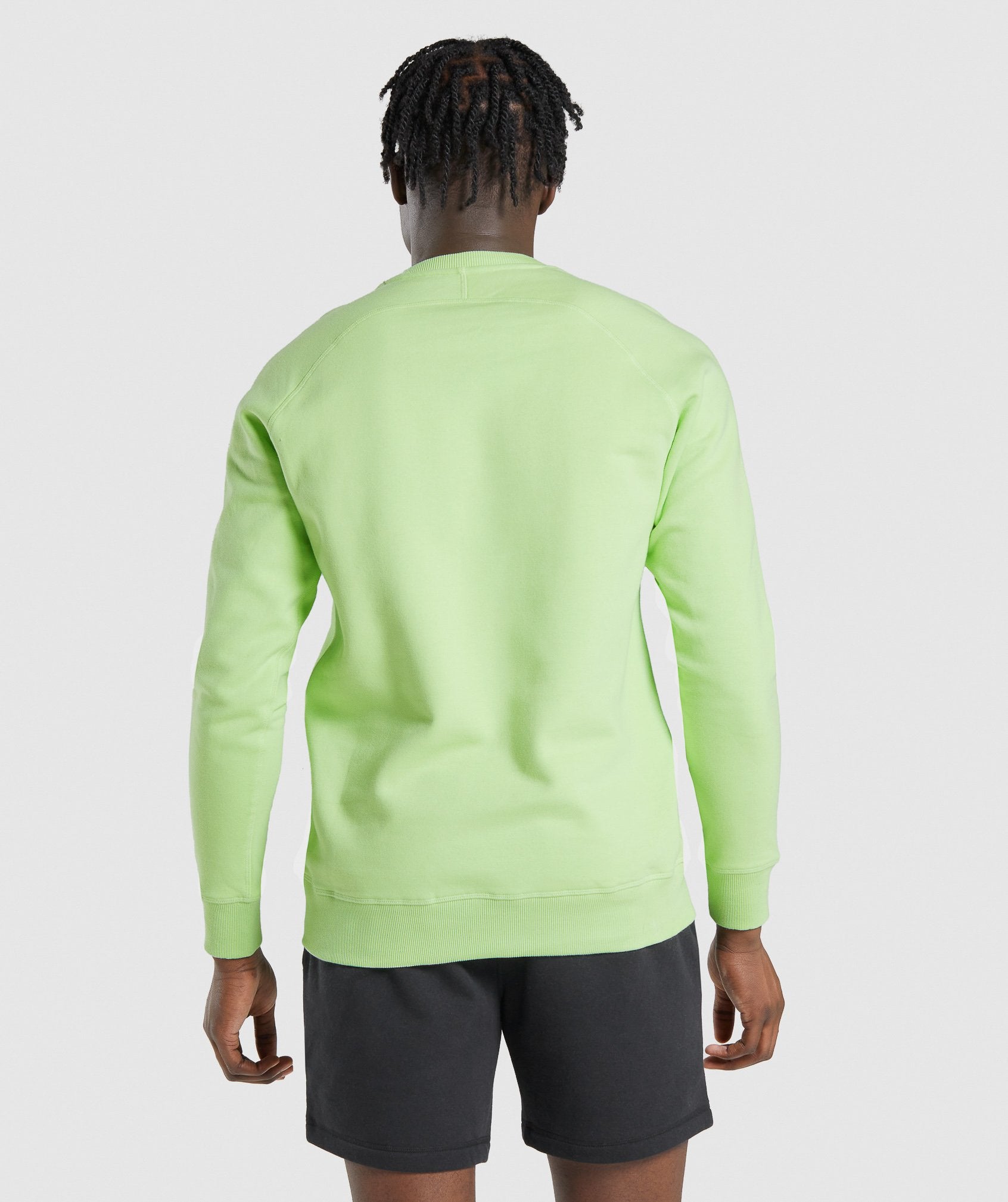 GYMSHARK Embroidered Crest Hoodie - Forest Green