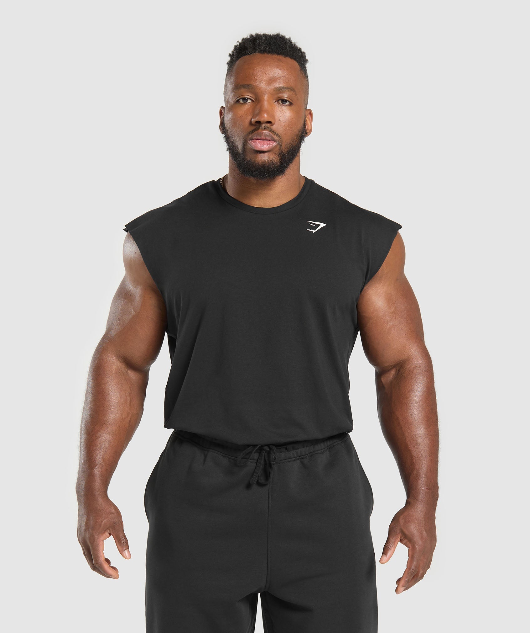 GYMSHARK Gymshark Performance Sleeveless Tank Top - Sleek Black