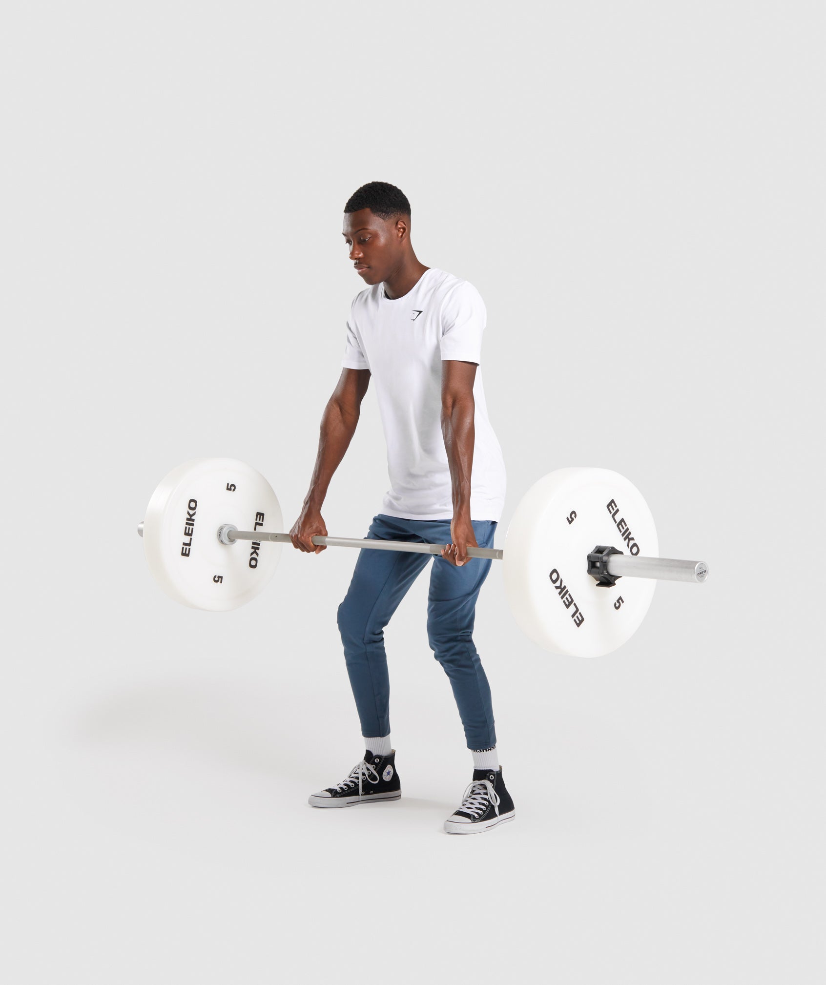 GYMSHARK GYMSHARK Critical Performance Tee - Crisp White 