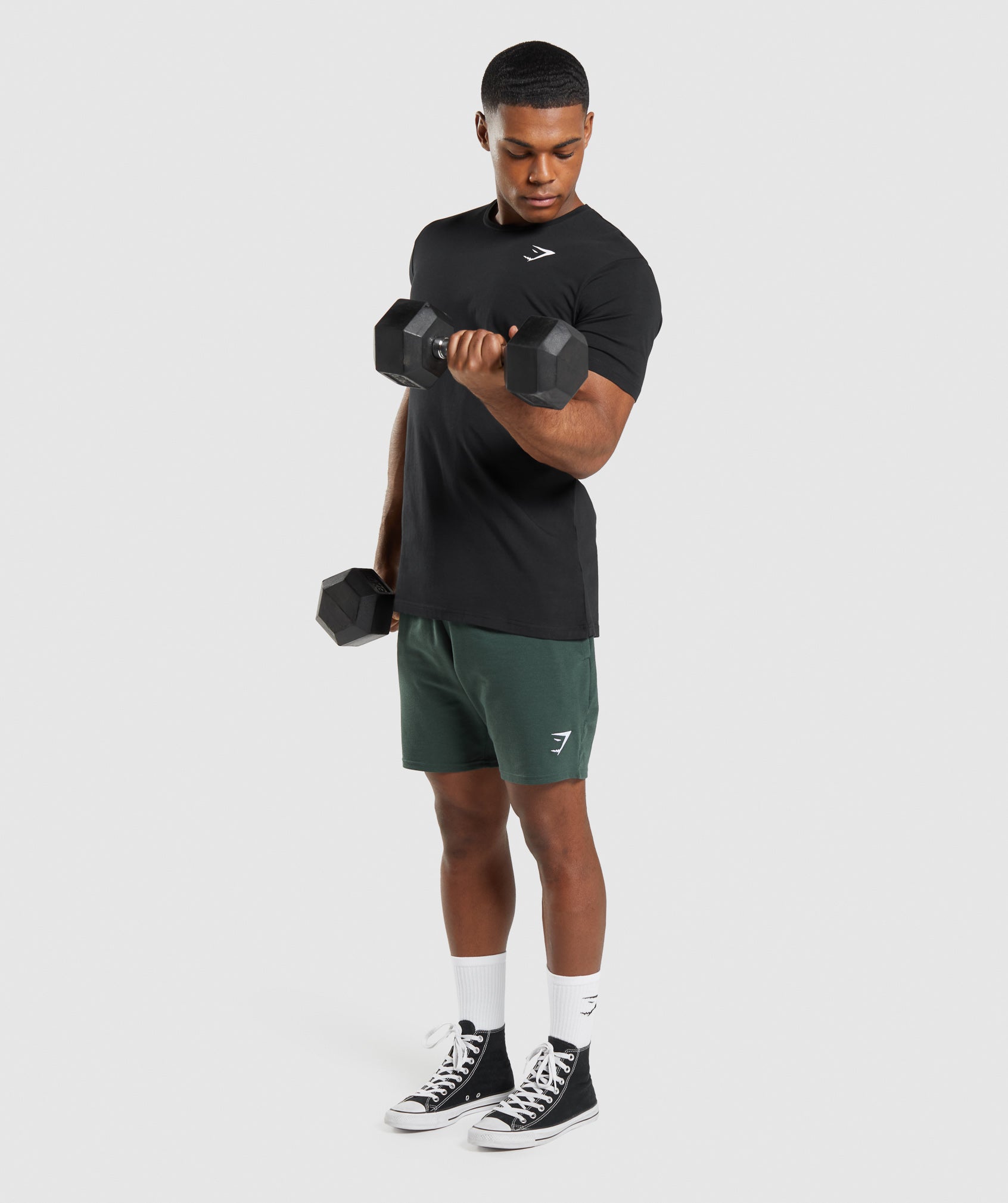 GYMSHARK Performance Critical Workout Tee - Classic Black 