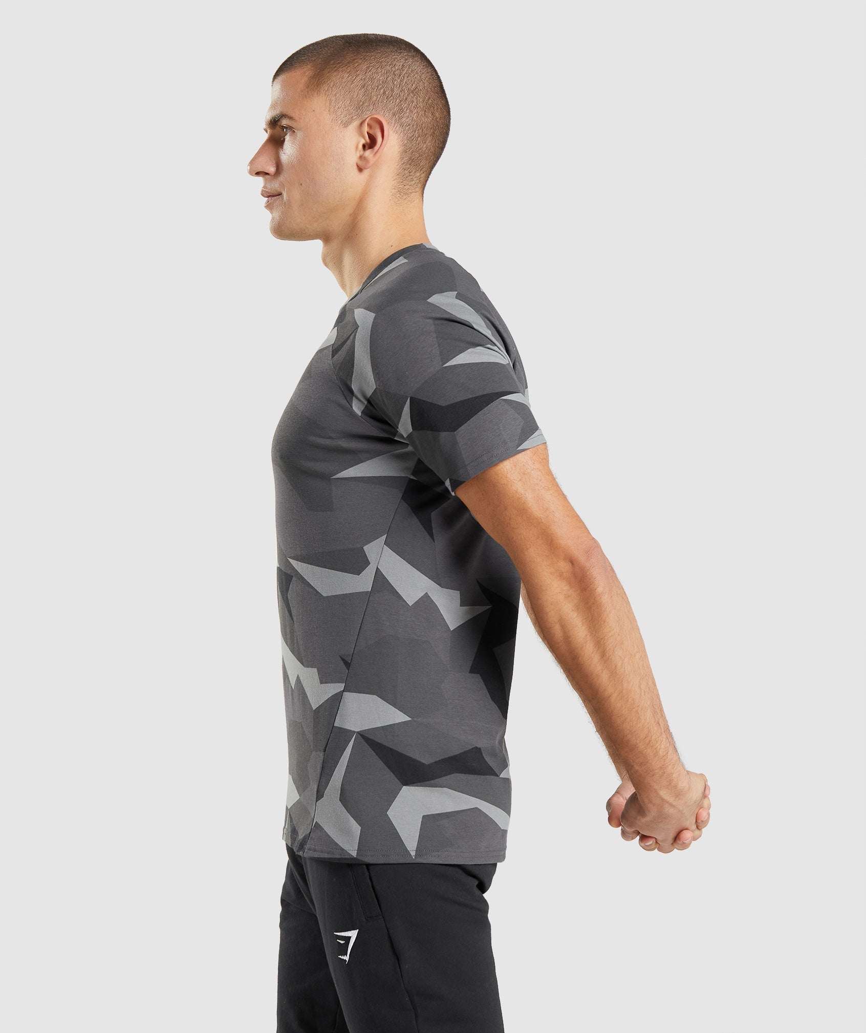 GYMSHARK GYMSHARK Critical Performance Tee - Black Athletic Training Shirt