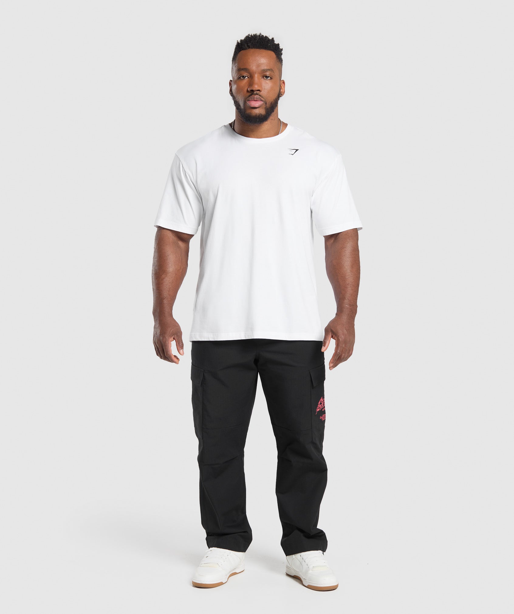 GYMSHARK Gymshark Premium Metal-Lift Utility Cargo Pants - Jet Black 