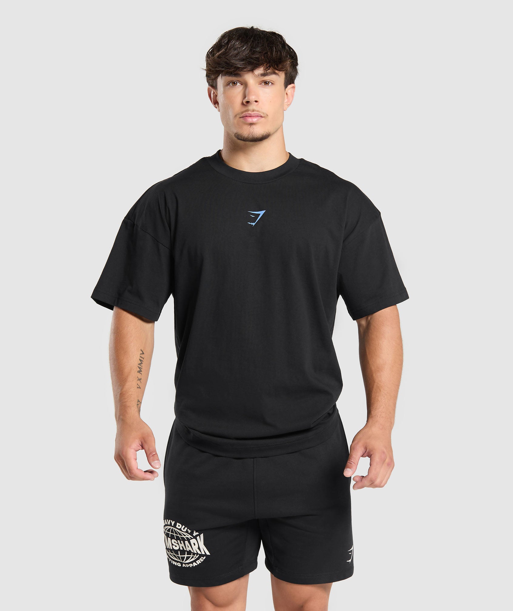 GYMSHARK Gymshark Ultra-Strength Training Tee - Onyx Black