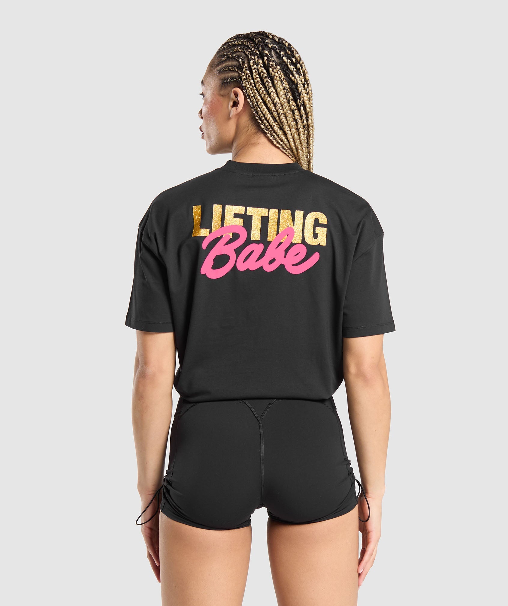 GYMSHARK Gymshark Ultra-Soft Muscle Tee for Women - Relaxed Fit Workout Essential in Classic Black