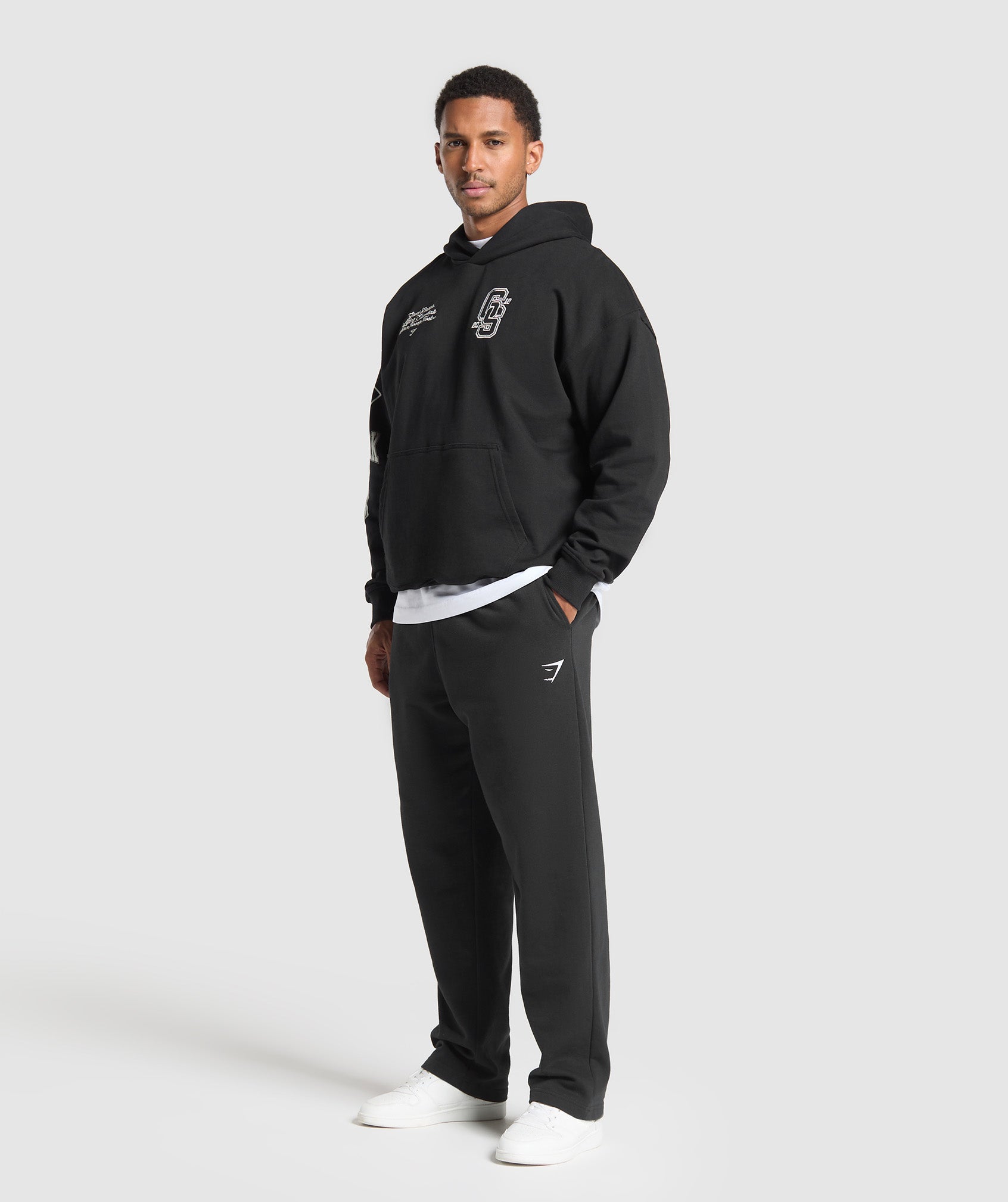 GYMSHARK Gymshark Performance Training Hoodie - Sleek Onyx Black