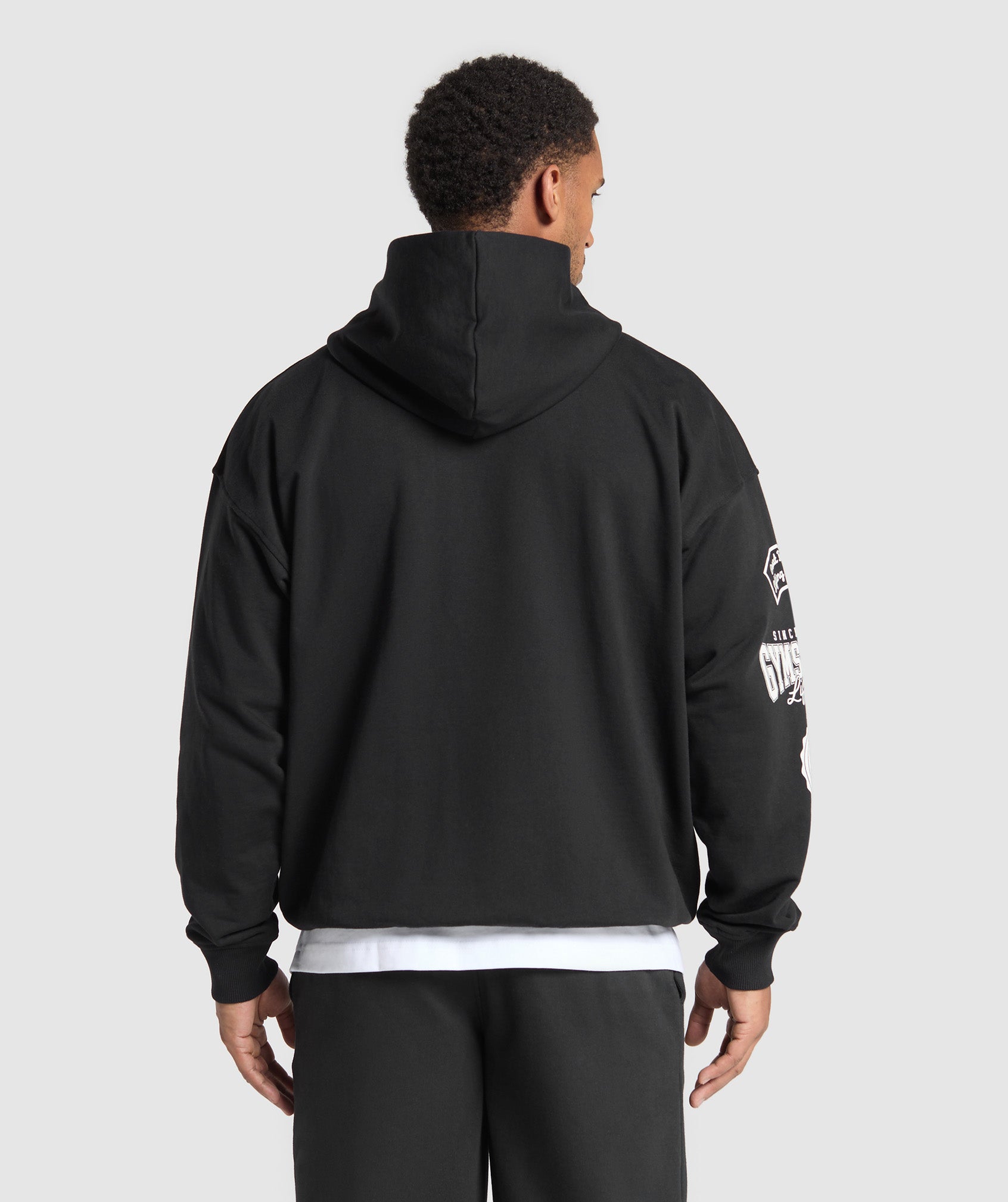 GYMSHARK Gymshark Performance Training Hoodie - Sleek Onyx Black