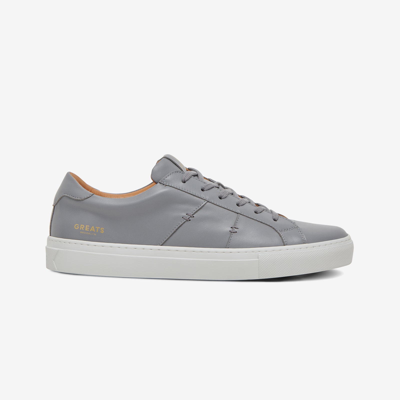 GREATS Royale II Premium Sneakers - Stone Gray