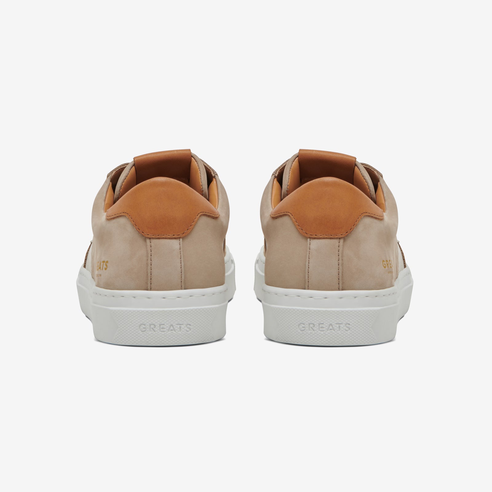GREATS Royale Series II Premium Sneakers - Soft Taupe Finish 