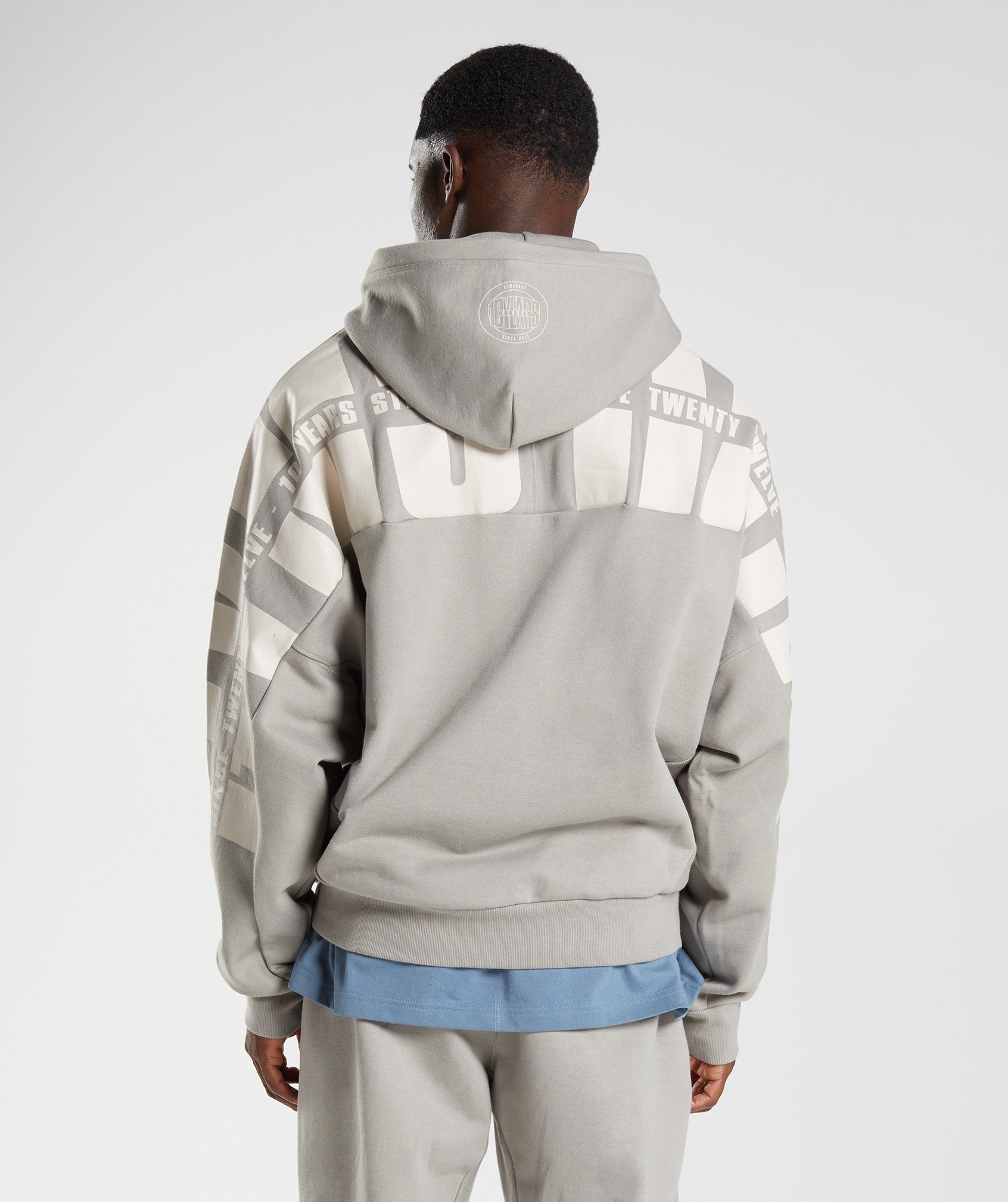 GYMSHARK Gymshark 10th Anniversary Hoodie | Vintage Beige Brown 