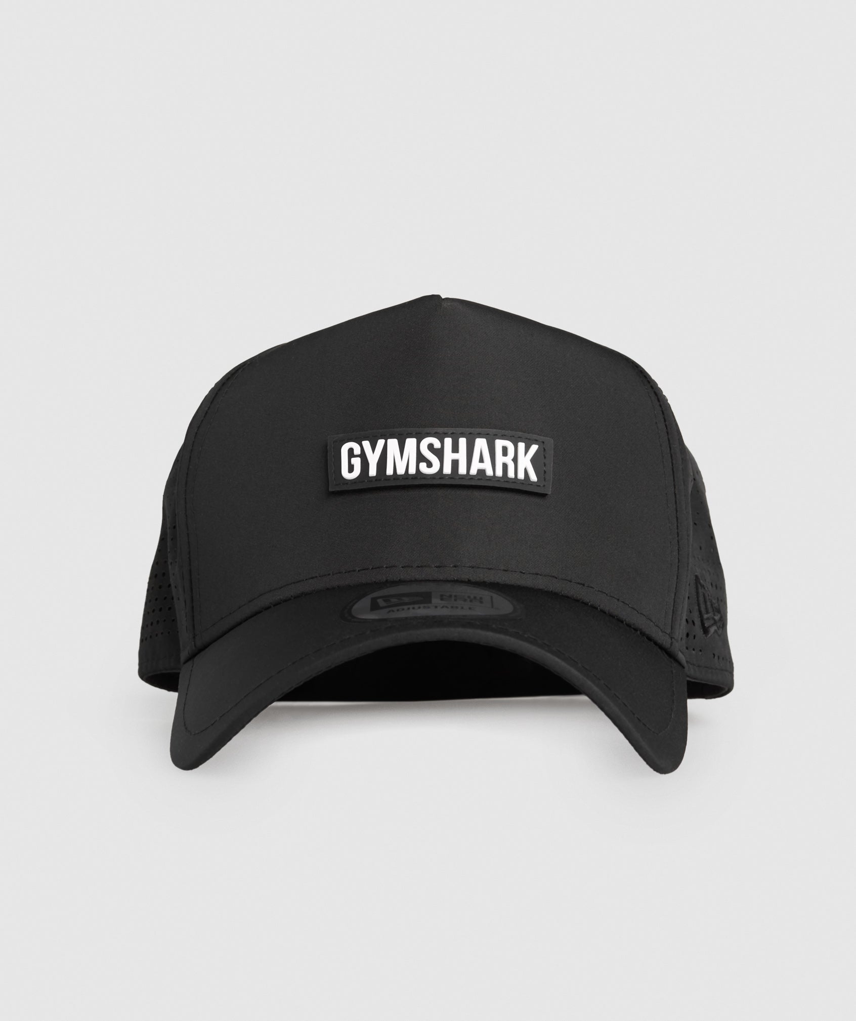 GYMSHARK Premium E-Frame Performance Trucker Hat - Modern Athletic Design in Jet Black