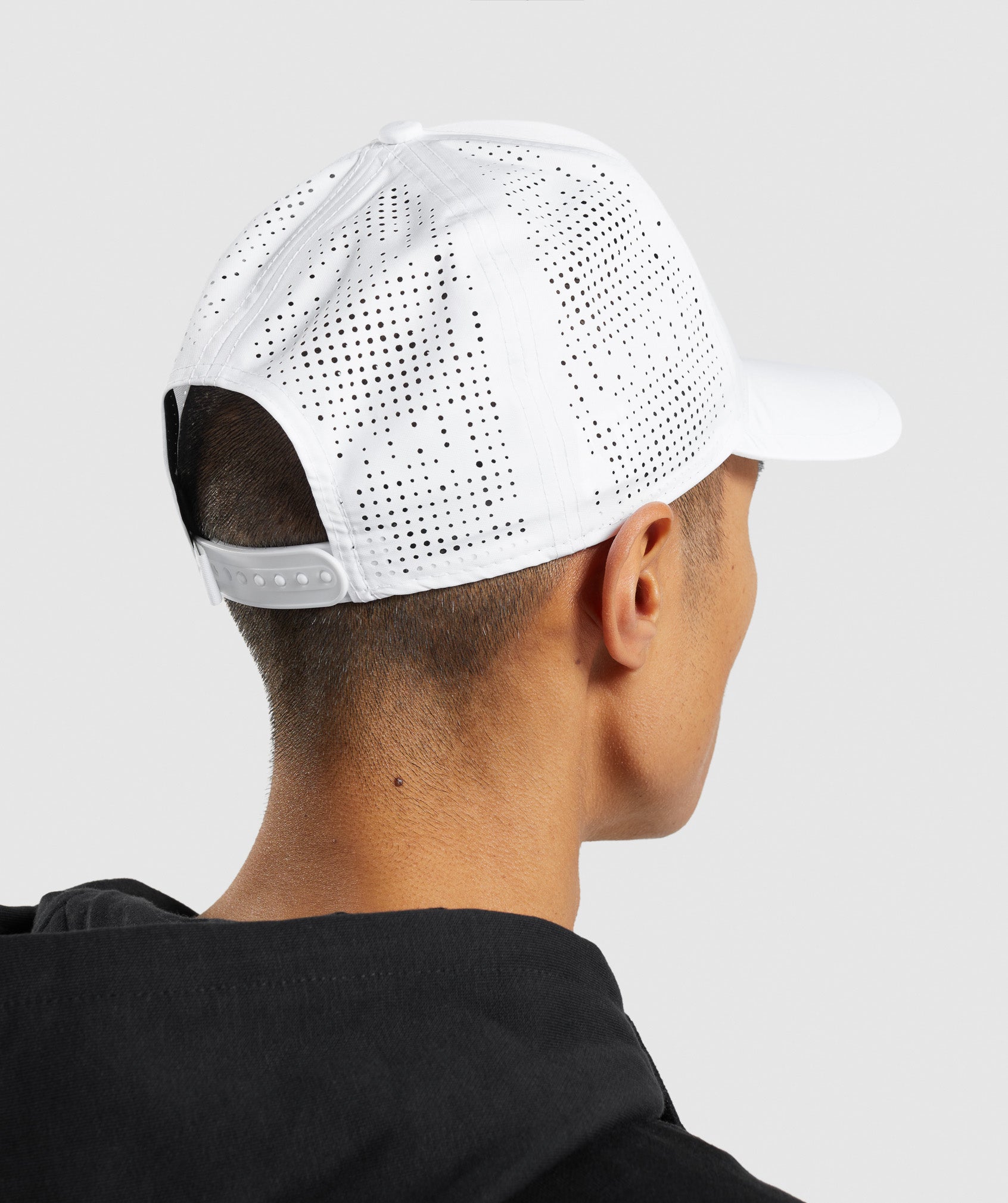 GYMSHARK Contemporary E-Frame Trucker Cap in White | Fresh New Era Design 