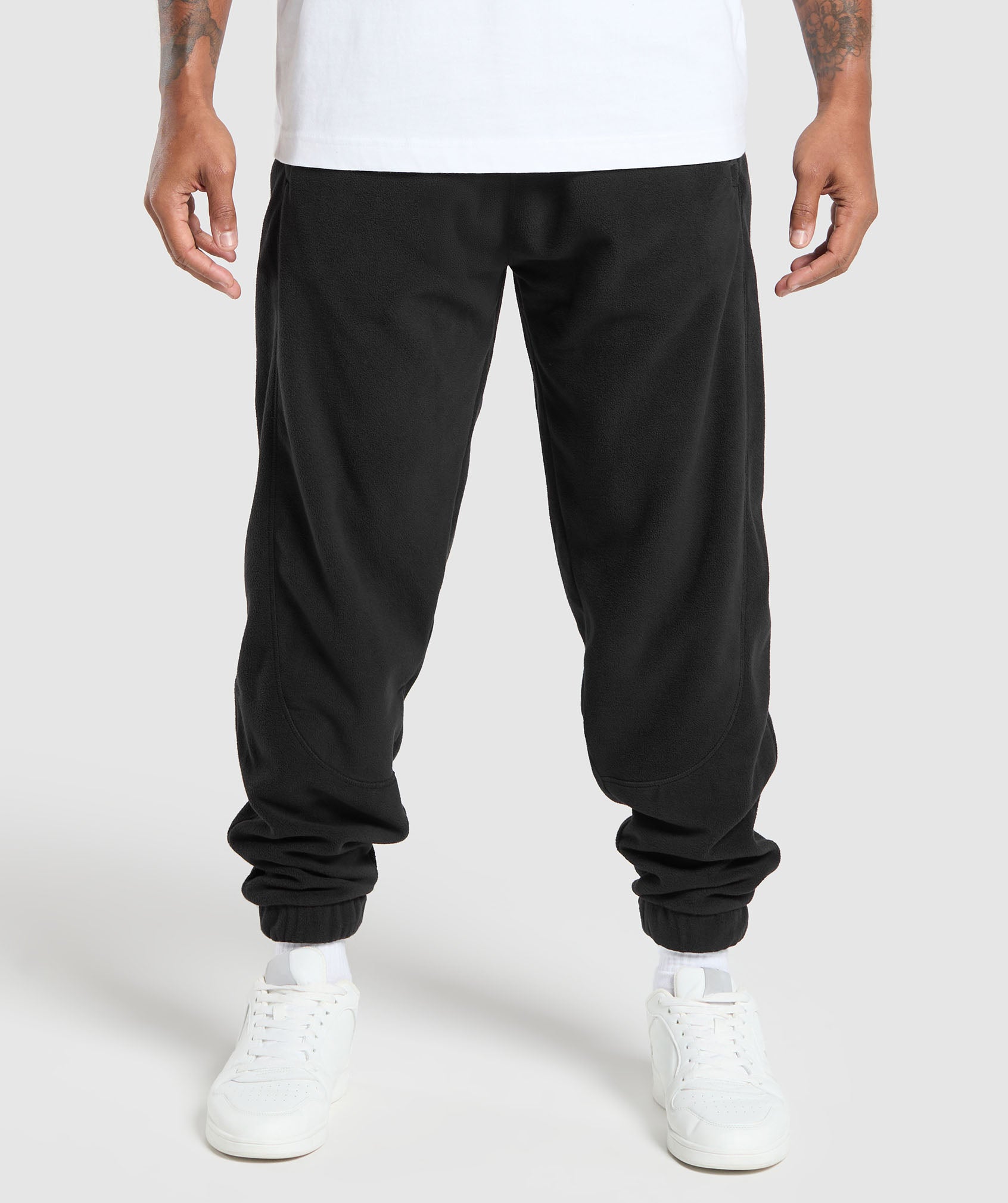 GYMSHARK Gymshark Premium Performance Fleece Joggers - Classic Black