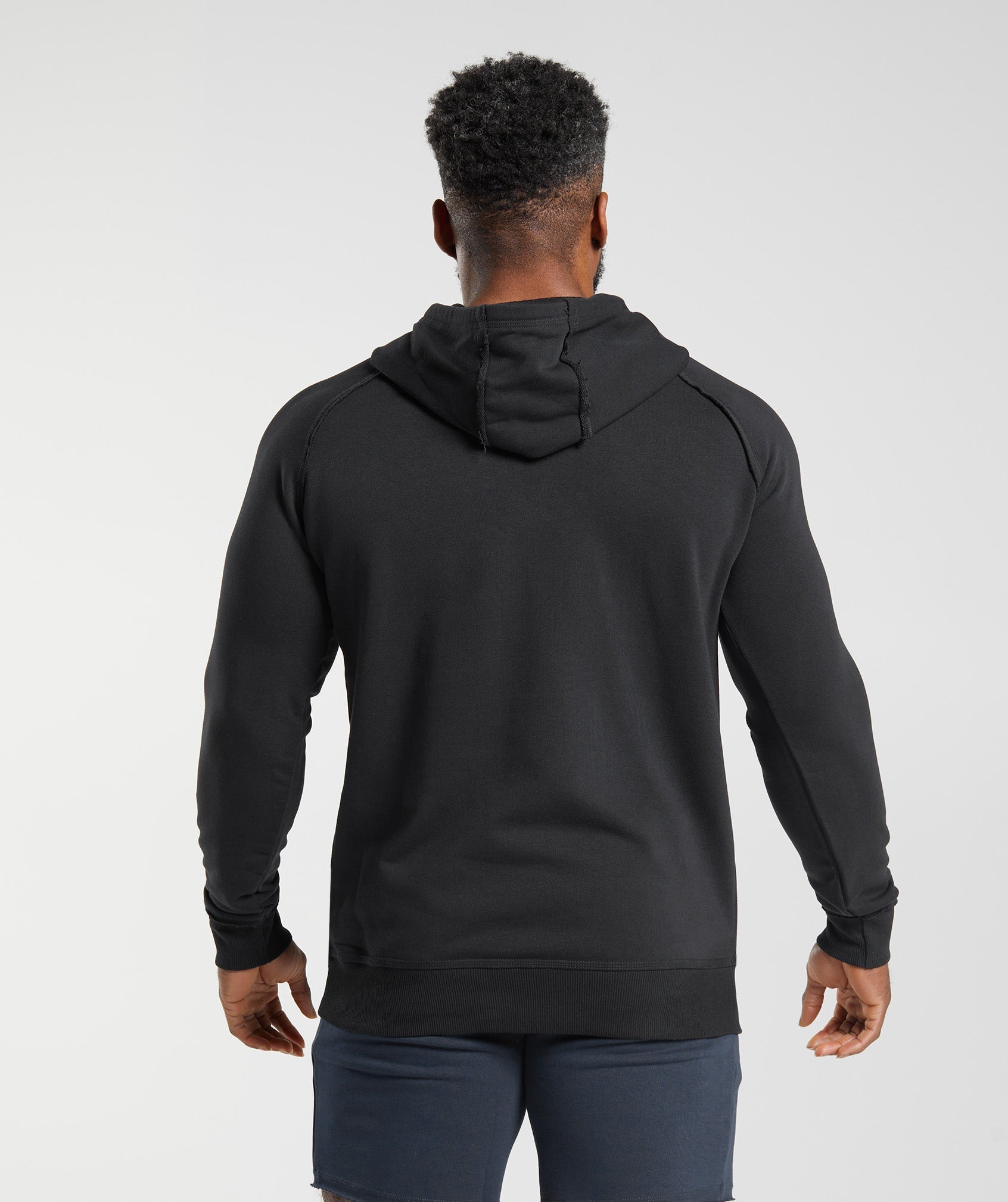 GYMSHARK Legacy Hoodie | Ultra-Soft Classic Black Pullover 
