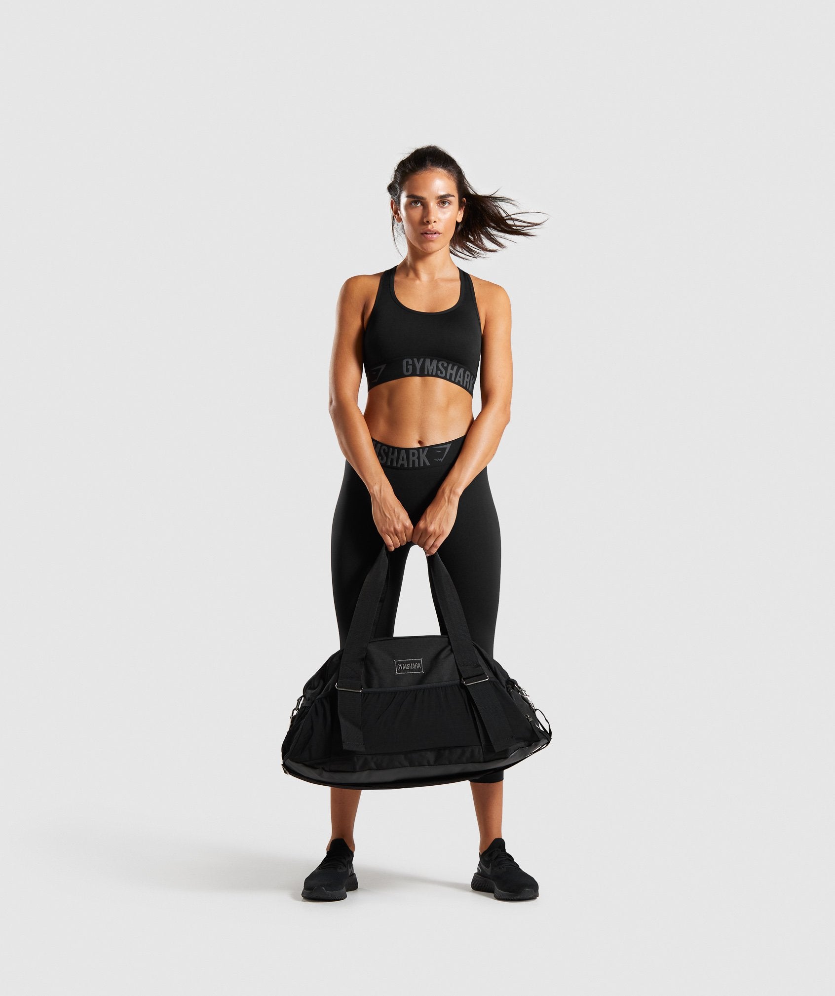 GYMSHARK Gymshark Athletic Training Duffel - Sleek Onyx Black 