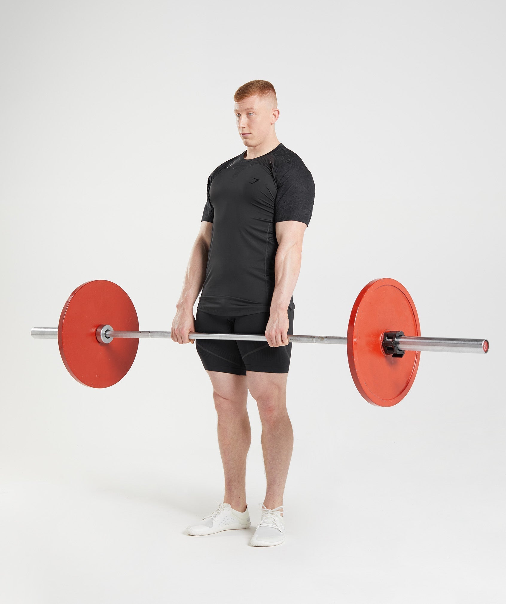 GYMSHARK 315 Performance Workout T-Shirt - Sleek Black Design 