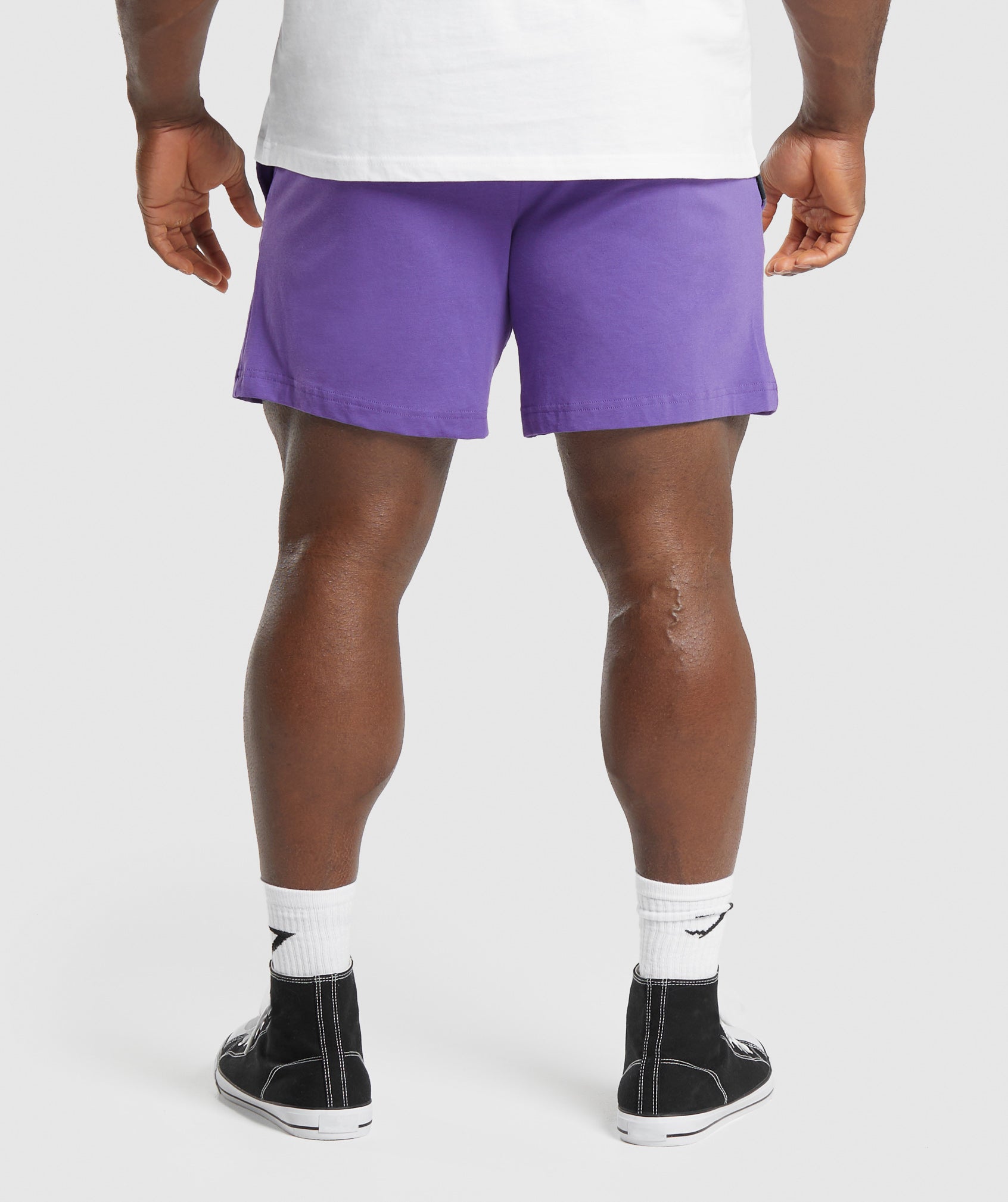 GYMSHARK Gymshark Breathable Quick-Dry Training Shorts - Galaxy Violet 