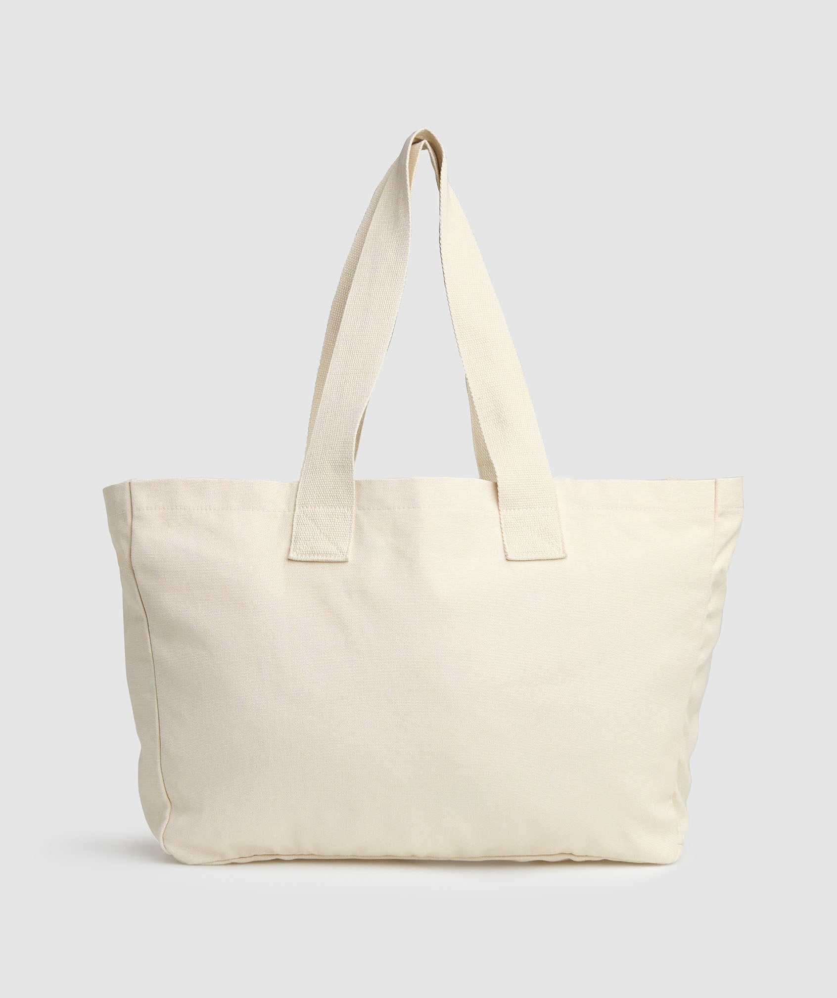 GYMSHARK GYMSHARK Extra-Large Everyday Canvas Carryall - Soft Ecru 