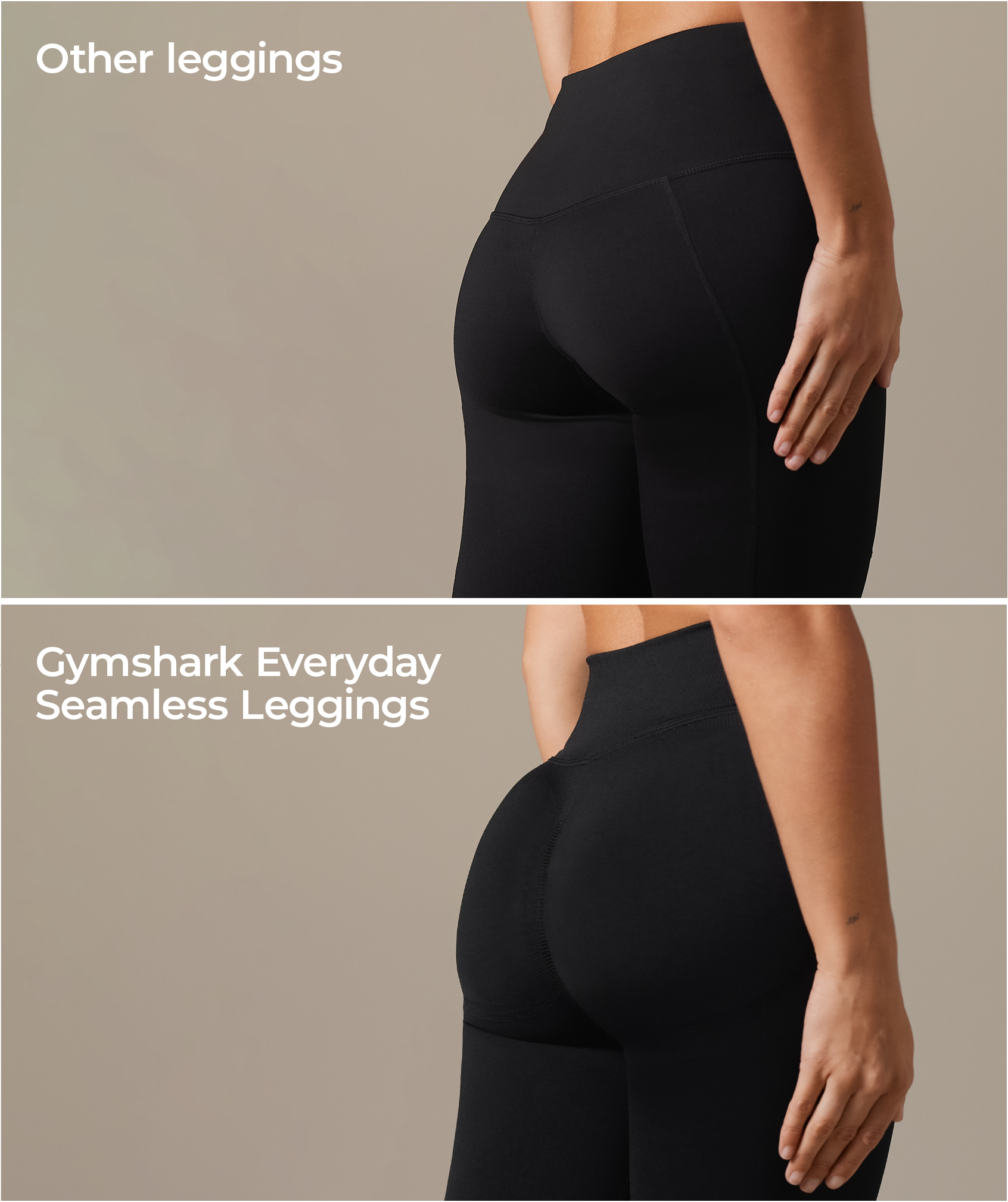 GYMSHARK Gymshark Ultra-Soft High-Waisted Flex Fit Workout Leggings - Classic Black 