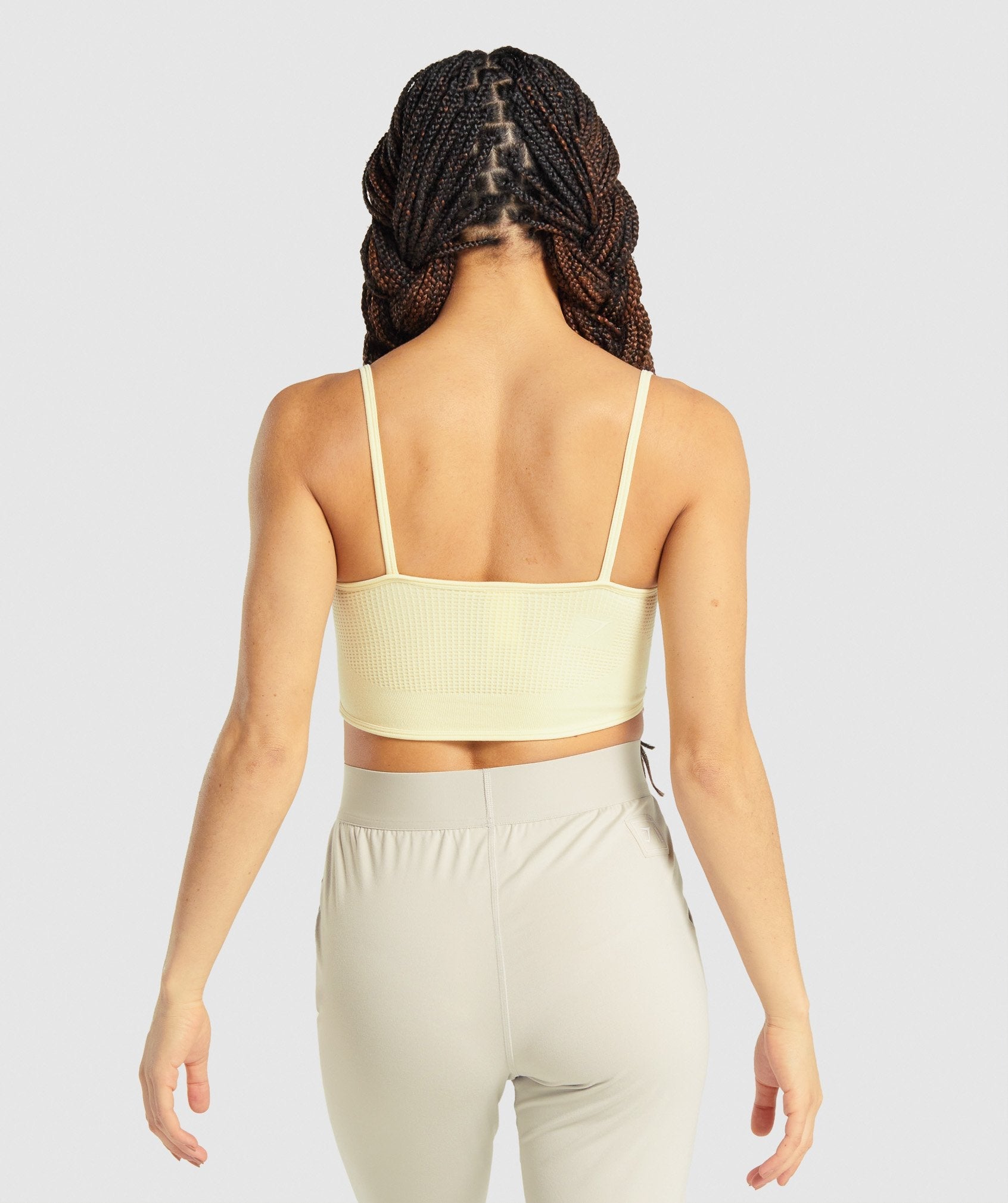 GYMSHARK Gymshark Pause Support Sports Bra - Sunshine Yellow High-Comfort Workout Top 