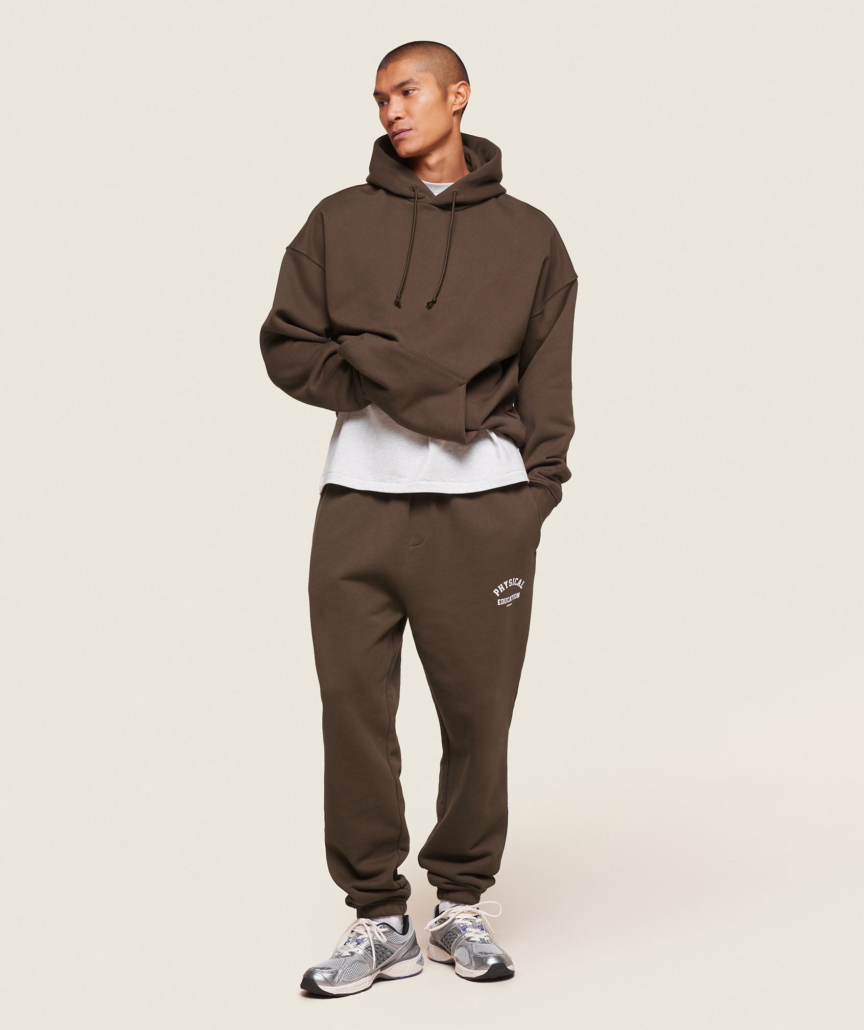 GYMSHARK Gymshark Athletic Training Joggers - Retro Vintage Brown 