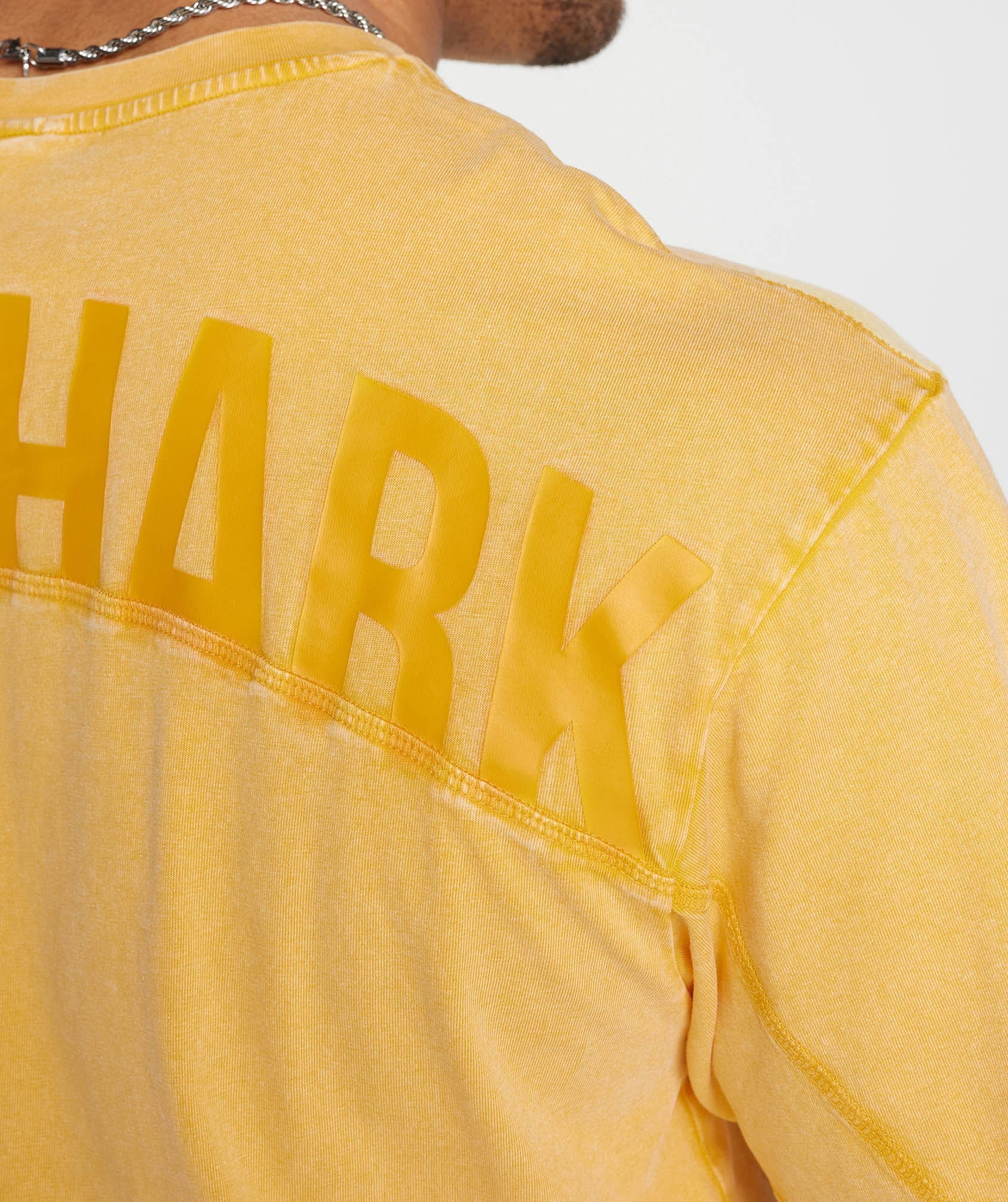 GYMSHARK GYMSHARK Ultra-Soft Vintage-Inspired Tee - Sunshine Yellow 
