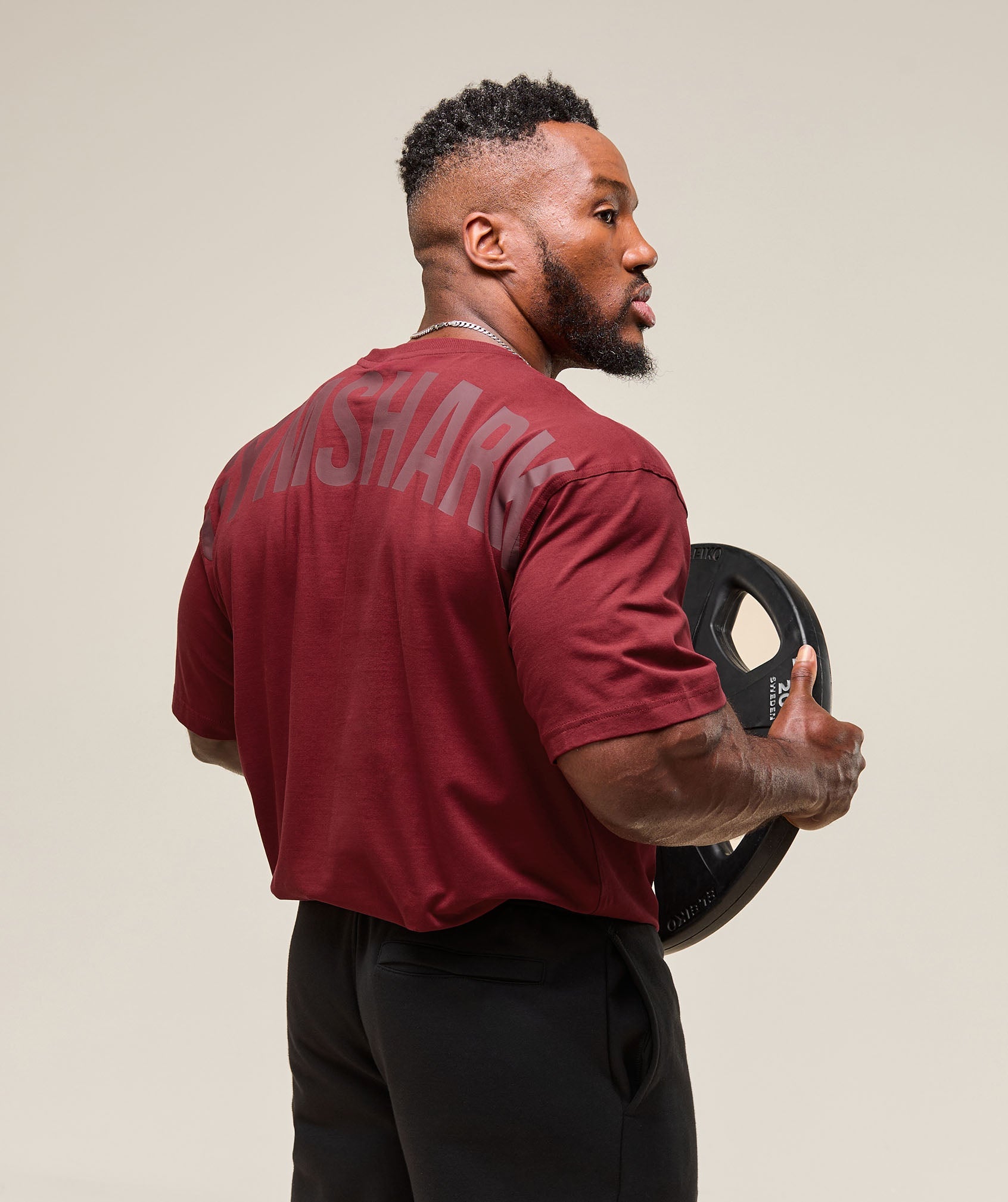 GYMSHARK GYMSHARK Performance Tee - Elevate Your Workout in Vibrant Red Collection