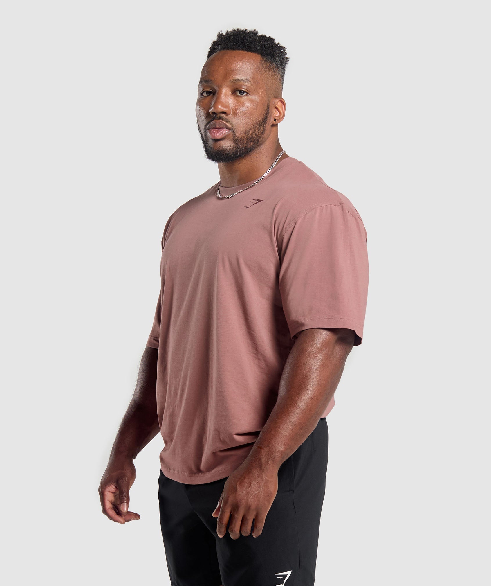 GYMSHARK Gymshark Performance Tee - Ultra-Soft Workout Top in Terracotta 