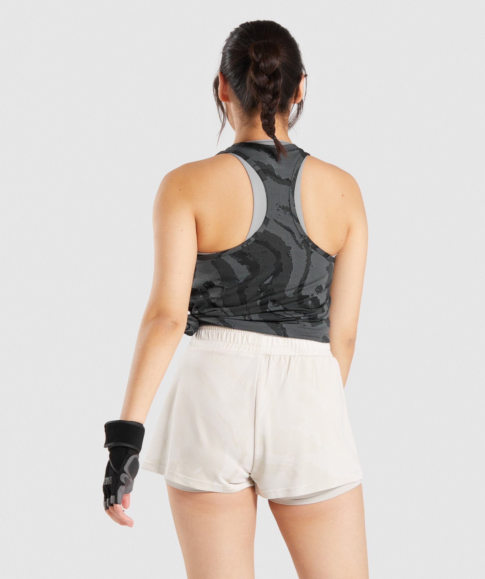 GYMSHARK GS PERFORMANCE TANK - Dynamic Black Design 