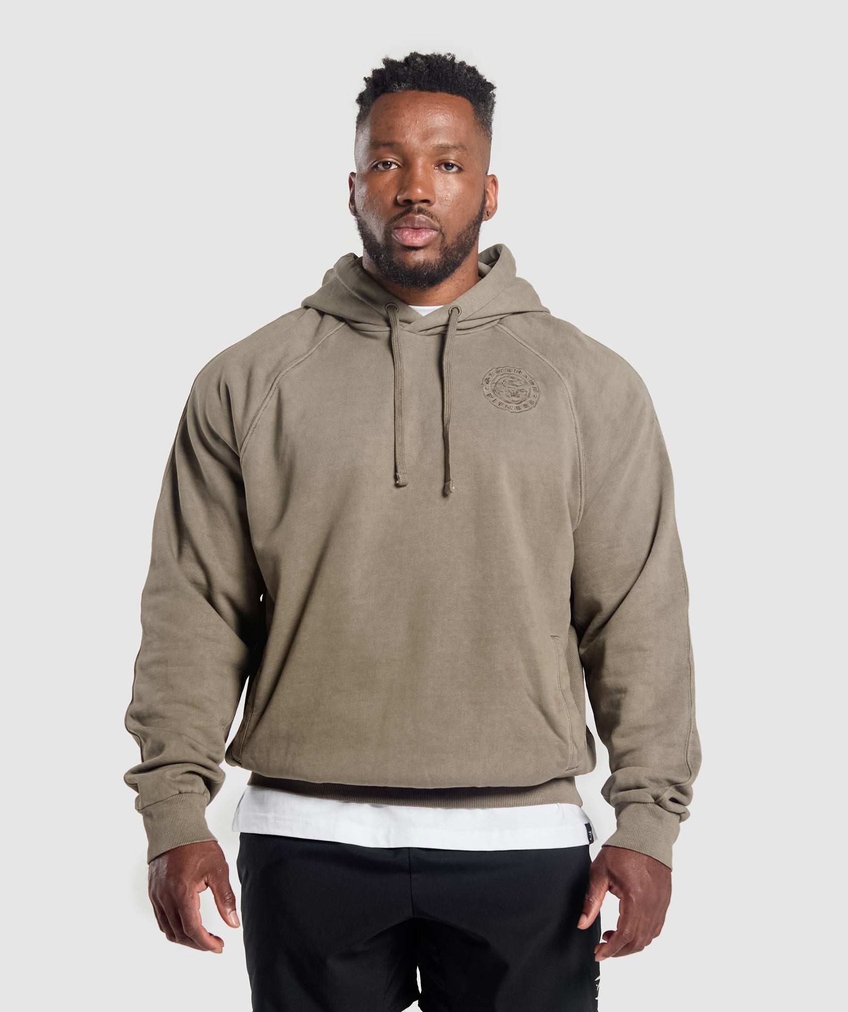 GYMSHARK Gymshark Heritage Pro Pullover - Woodland Camo Design