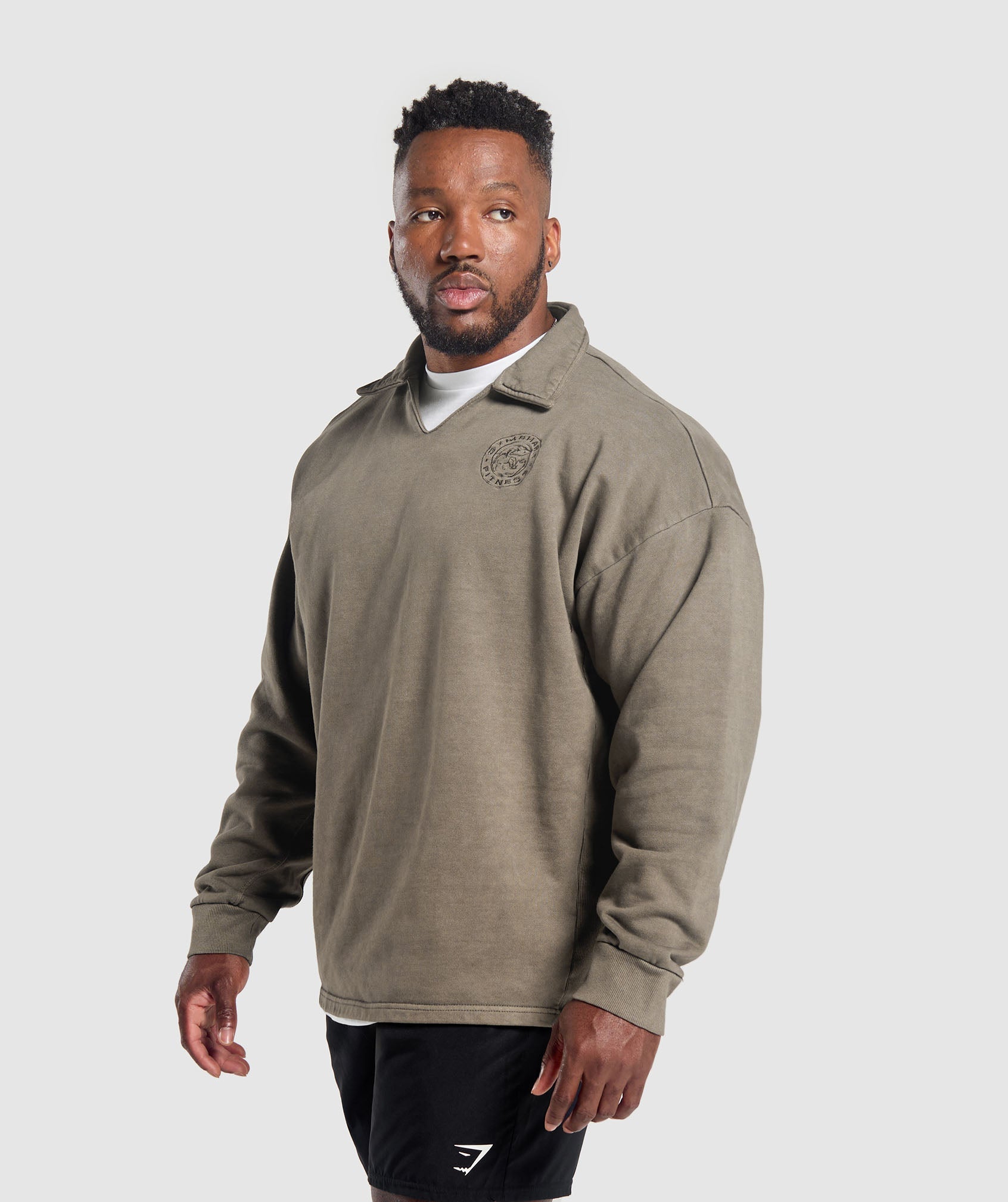 GYMSHARK Gymshark Elite Vintage Hoodie - Military Camo Brown 