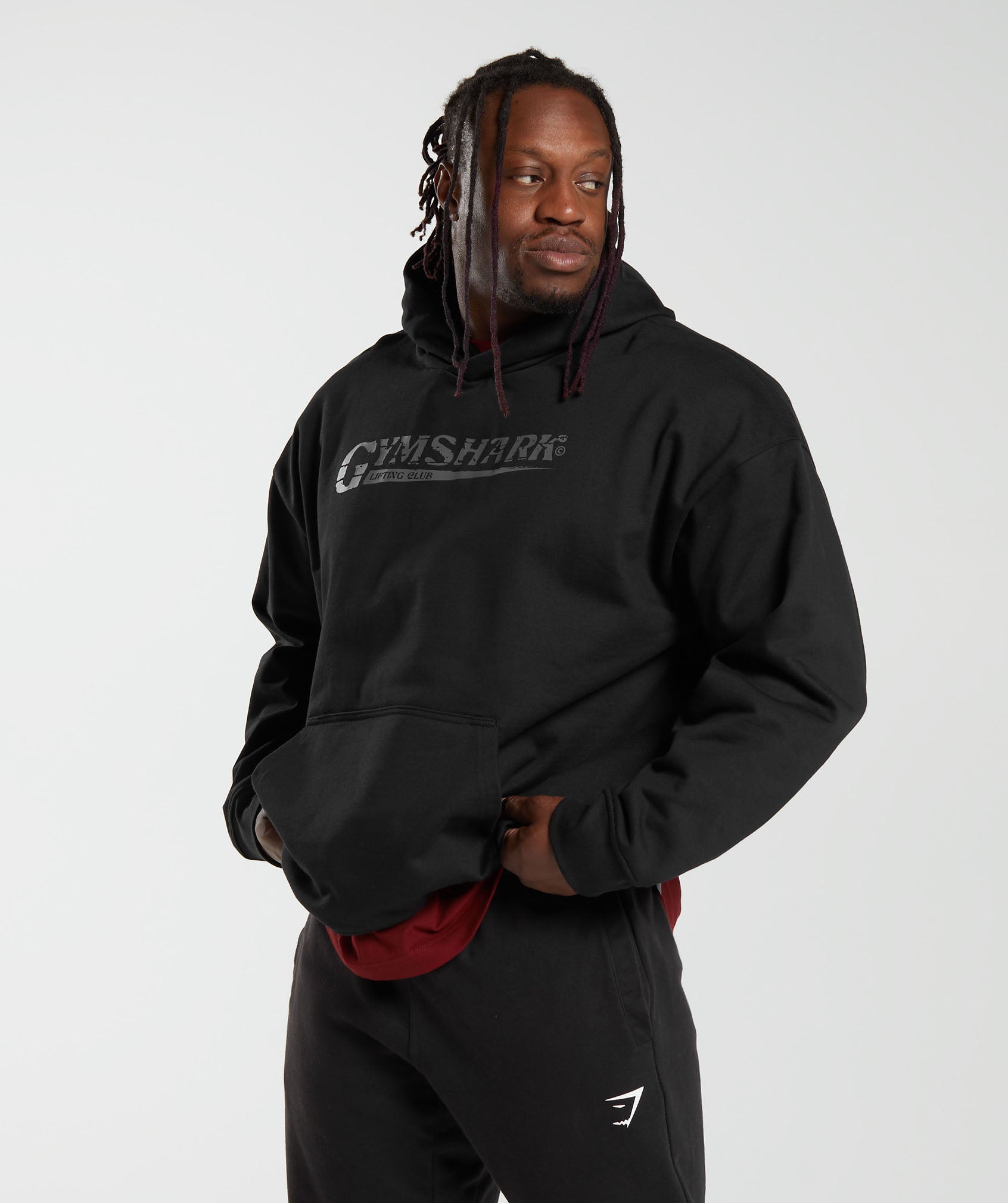 GYMSHARK Premium Fit Pump Hoodie - Cozy Training Essential in Classic Black 