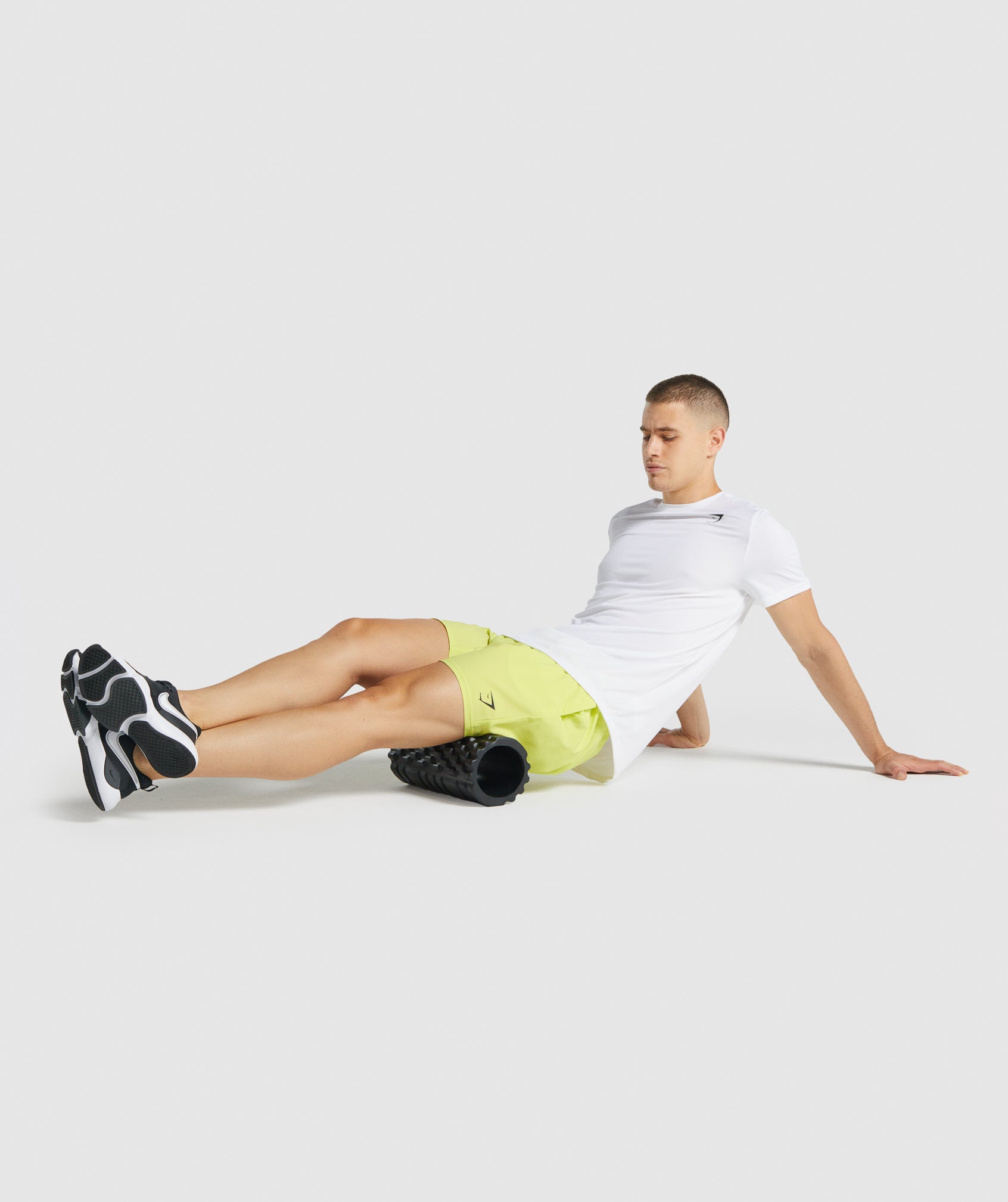 GYMSHARK Gymshark Premium High-Density Foam Roller for Muscle Recovery - Onyx Black