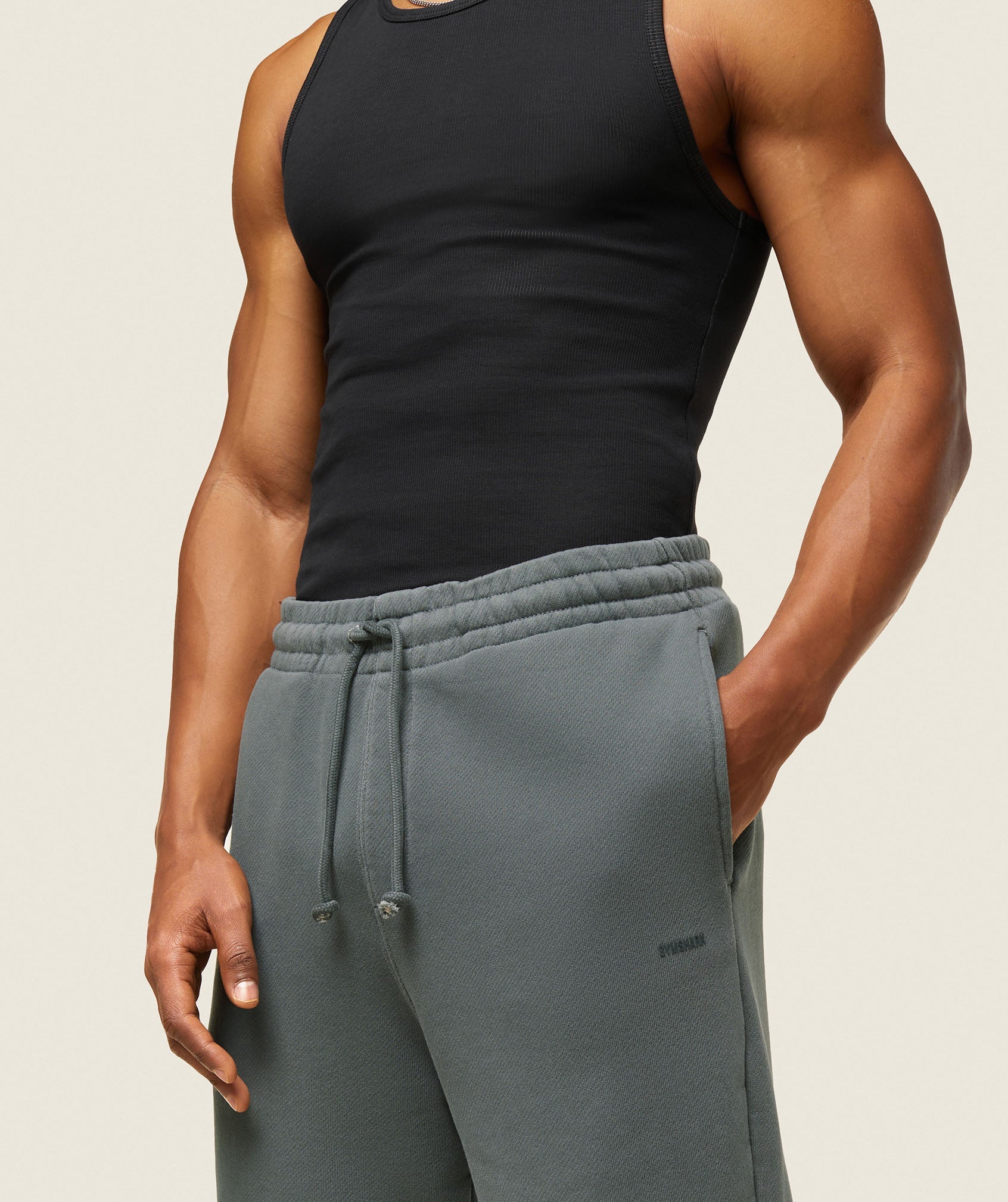 GYMSHARK Gymshark EveryWear Comfort-Fit Lounge Joggers - Slate Teal 