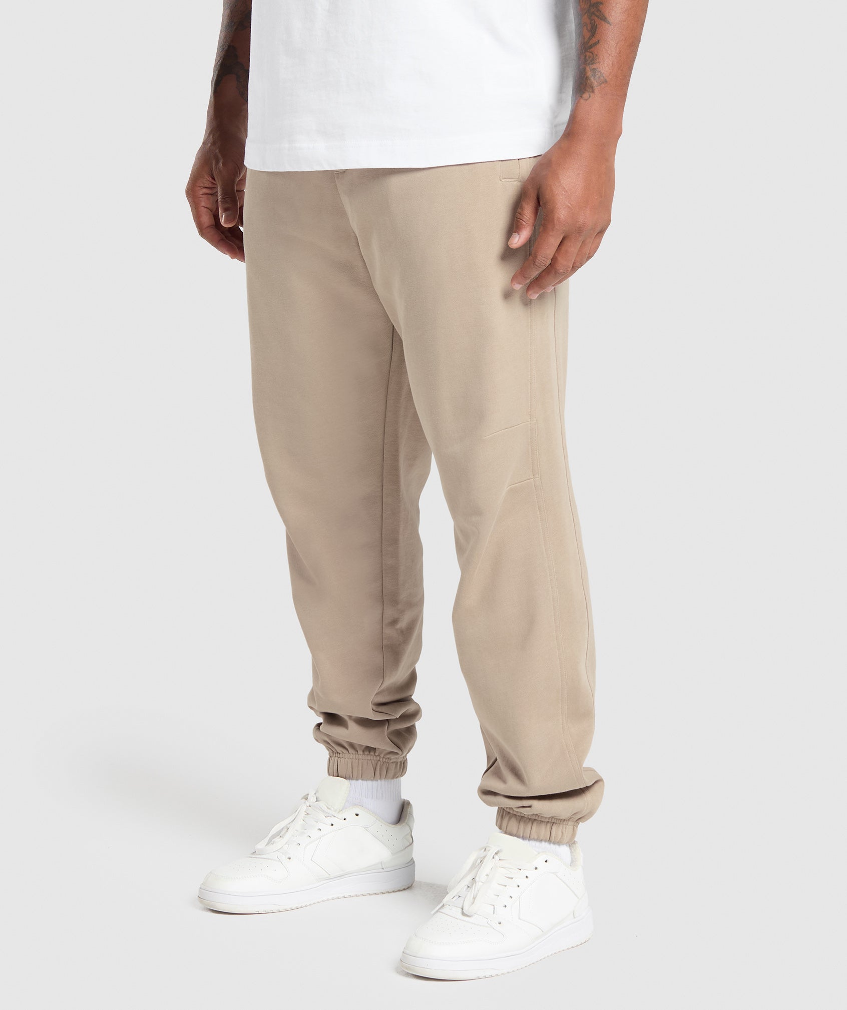 GYMSHARK GYMSHARK Recovery Lounge Jogger Pants - Warm Beige 