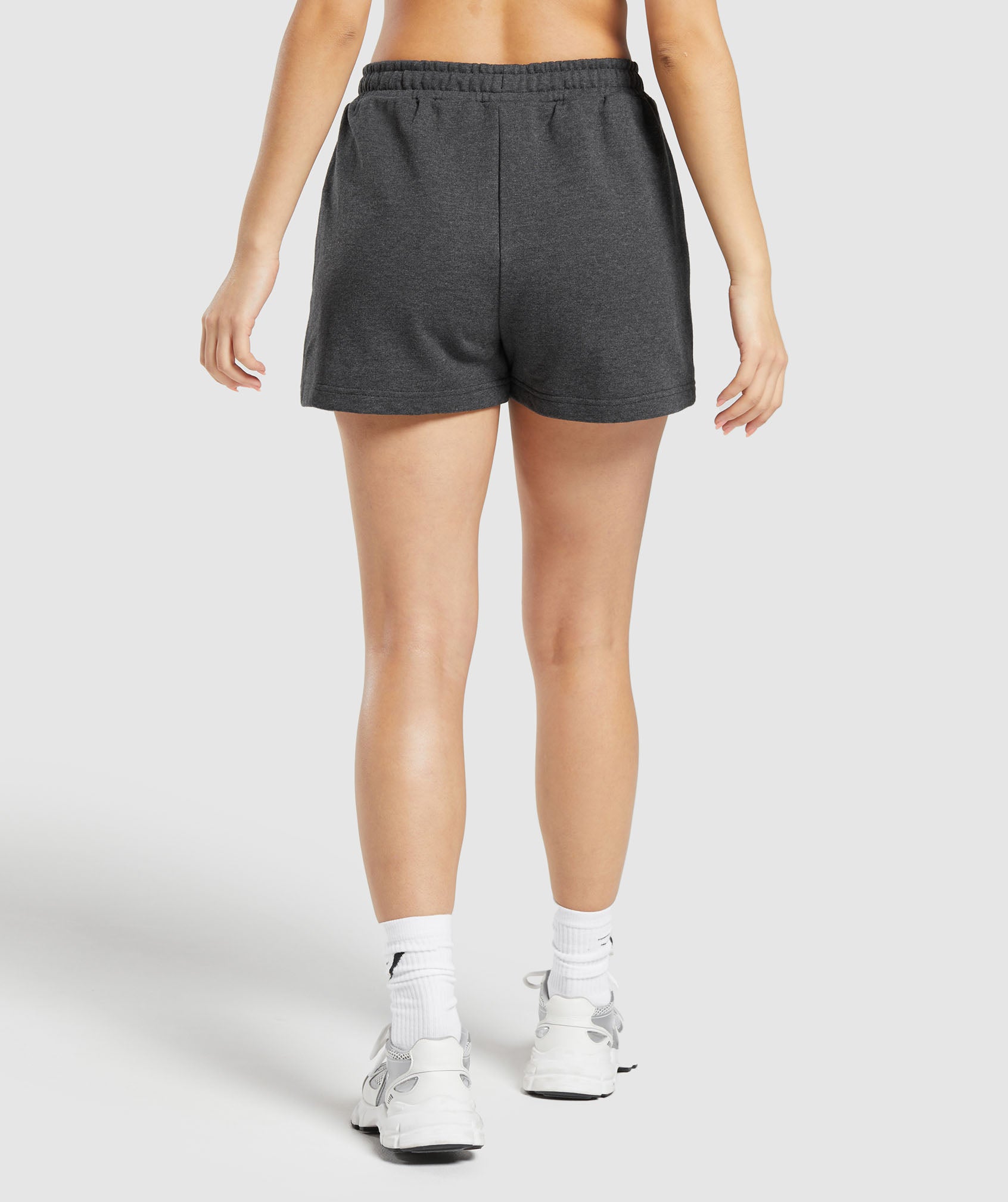 GYMSHARK Gymshark Recovery Lounge Shorts - Core Black Marl