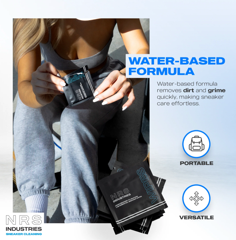 GREATS Premium Shoe Cleaning Wipes - 12-Count Convenient Pack 