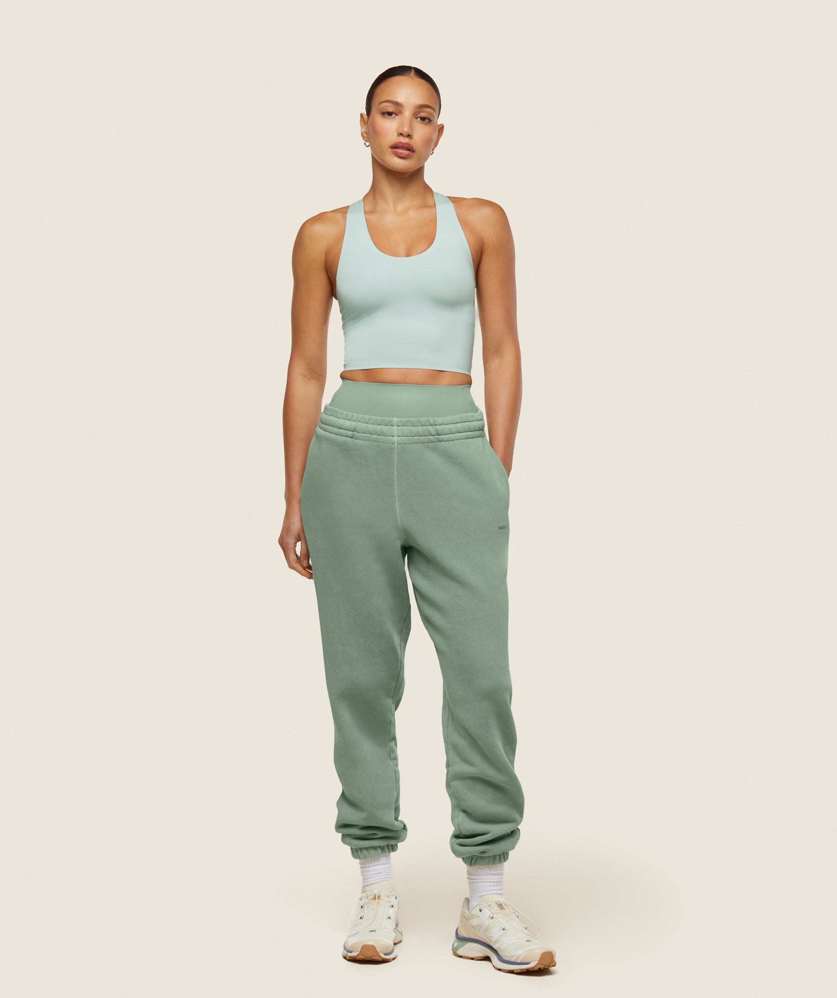 GYMSHARK Gymshark Seamless Fit Tank Top - Ultra-Comfy Workout Essential in Icy Teal 